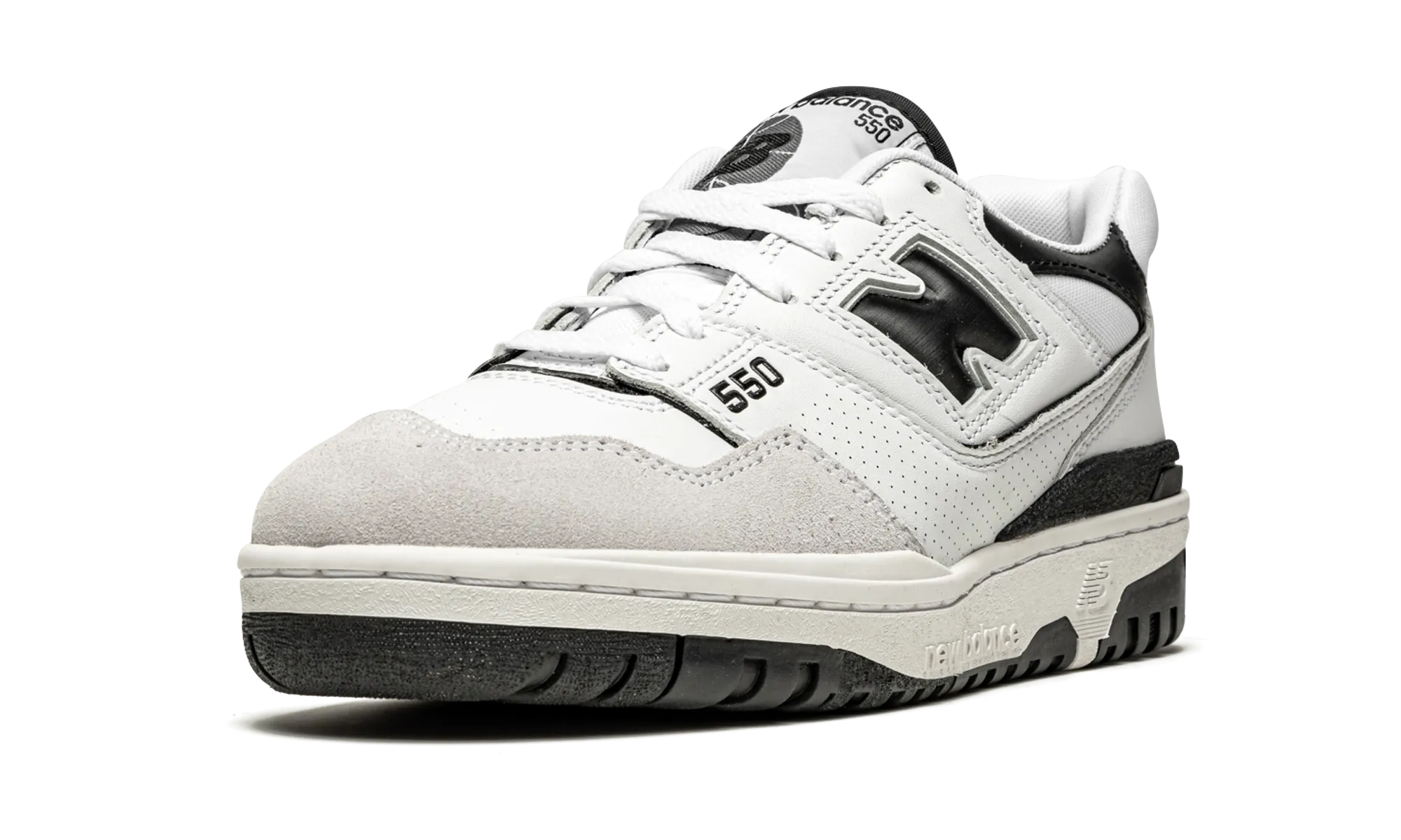 indoor - track running shoes 550 "White / Black"