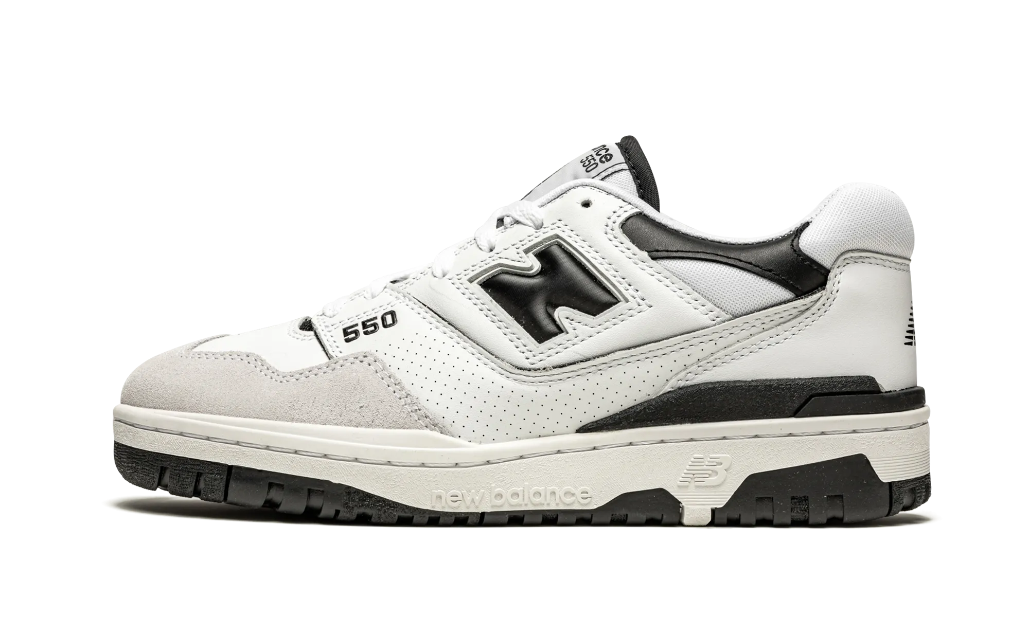 Toe Protection easy - to - clean - design shoes 550 "White / Black"