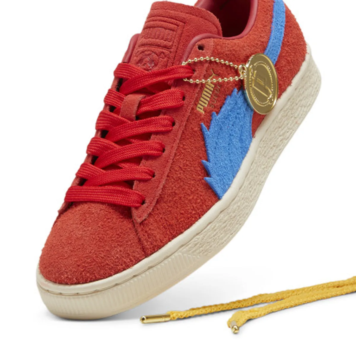   ONE PIECE Suede 'Buggy The Genius Jester' skateboarders Pilates practitioners' flexibility
