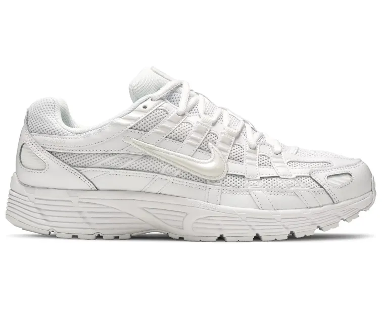 Men??s Nike P-6000 (White/Platinum Tint) Anti Slip Insole Enhanced Traction