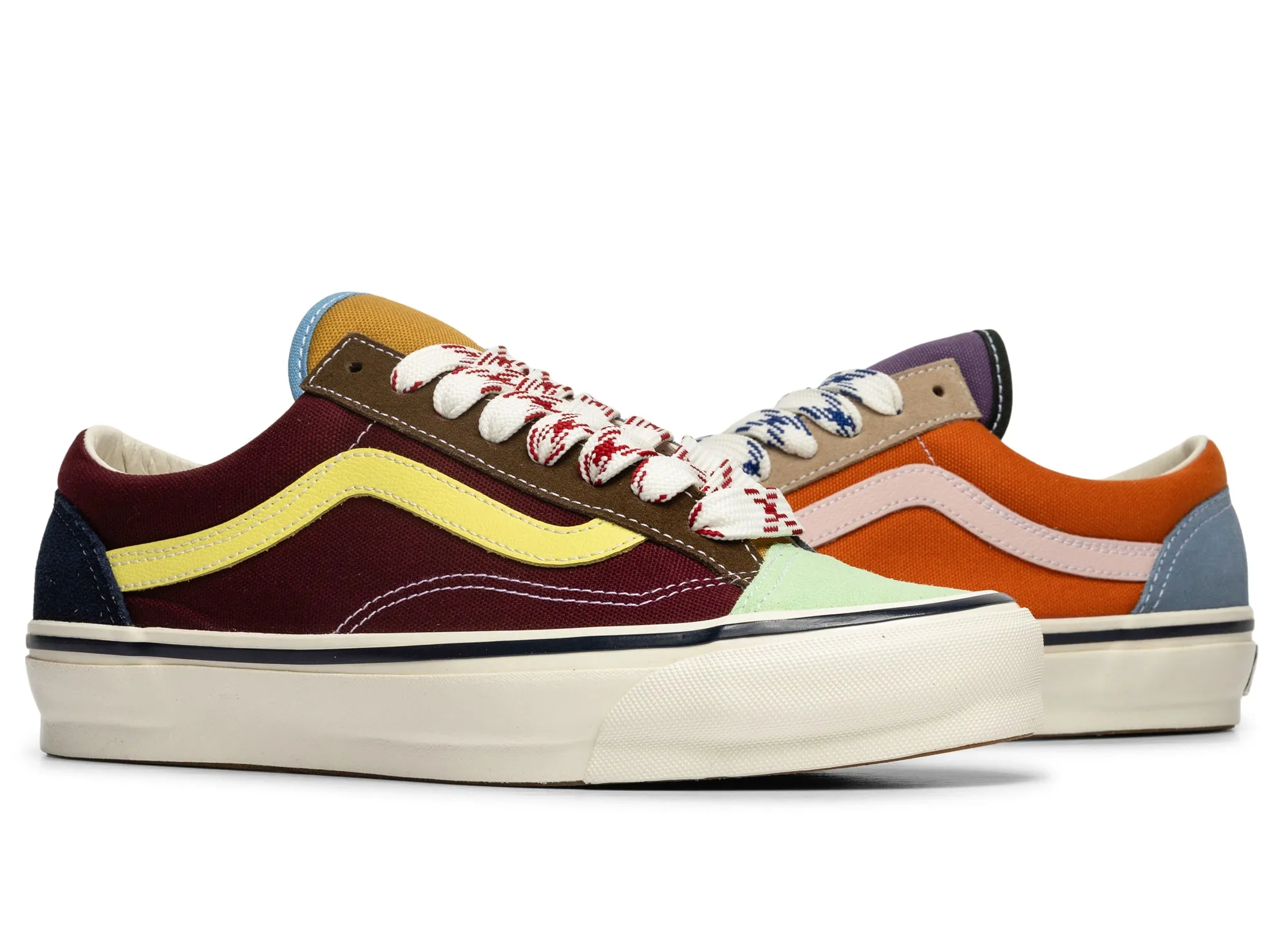 left - foot Impact-absorbing Unisex Vans Old Skool 36 Color Block