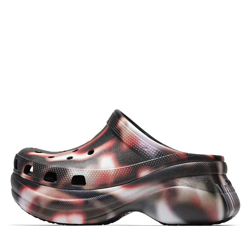 Wraparound Design Pool Wear Mowalola x Crocs Bae - Black