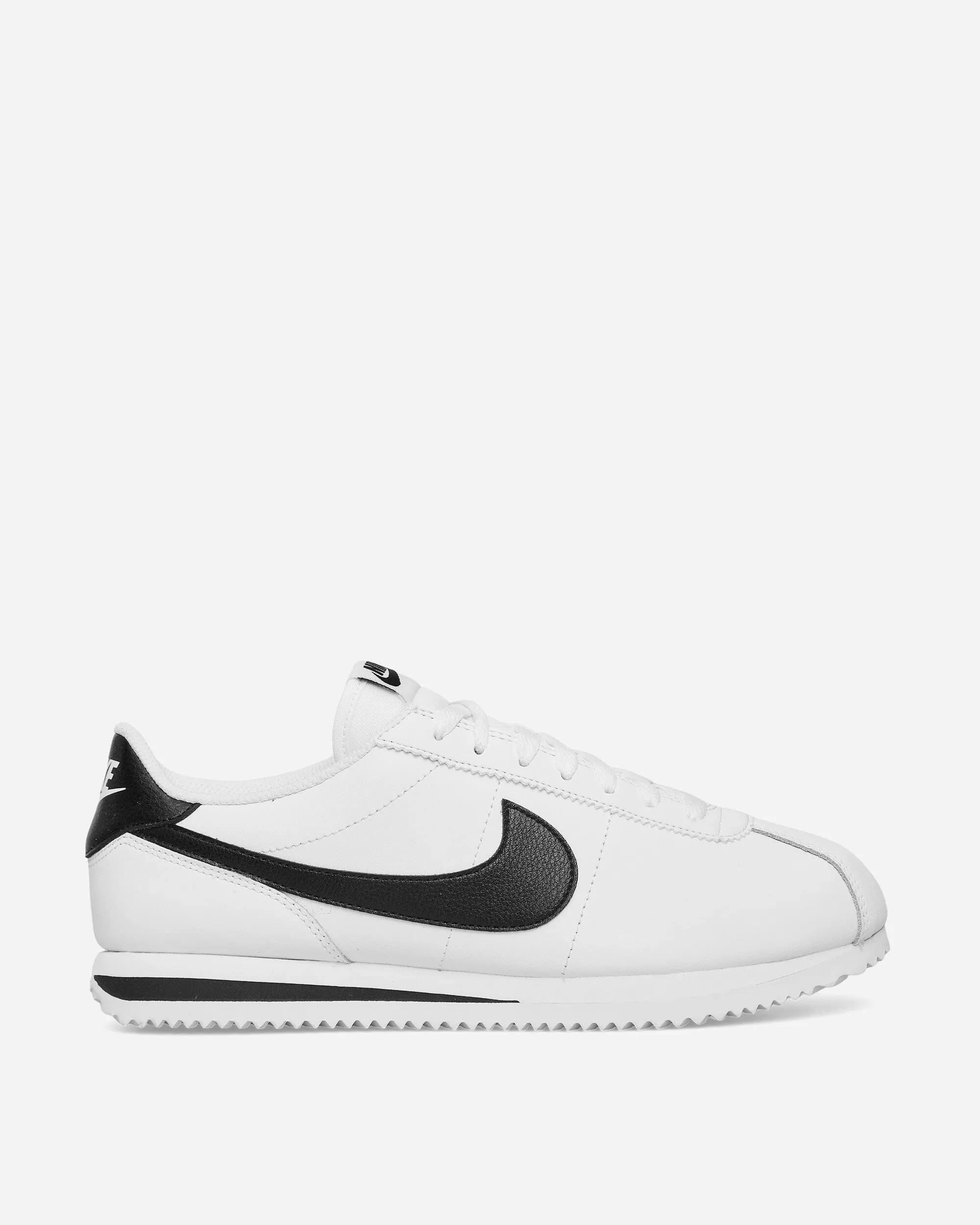 Cortez Leather Sneakers White / Black Ortholite insole