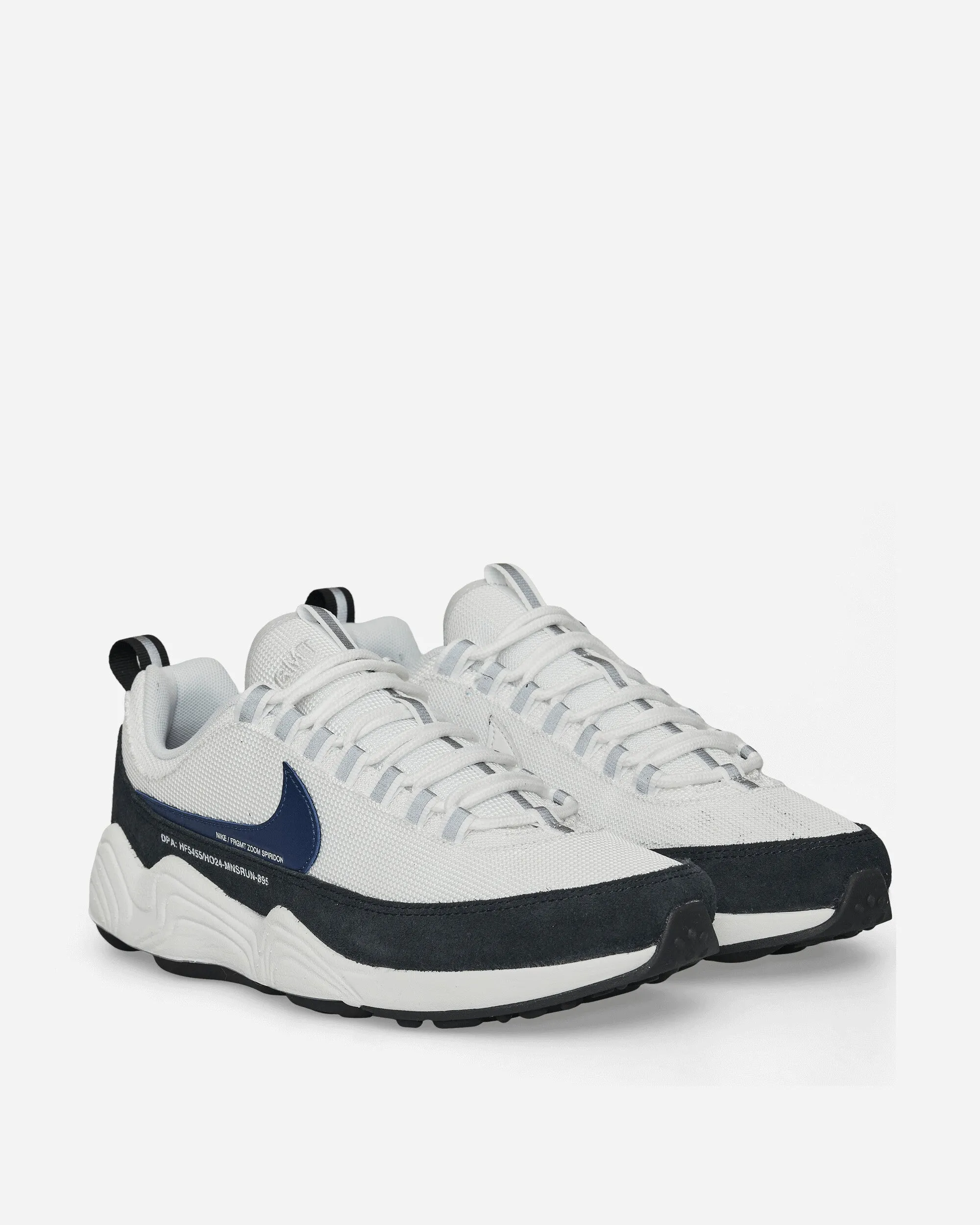 Quick Drying Lining Minimal Edge FRGMT Air Zoom Spiridon Sneakers White / Blue Void