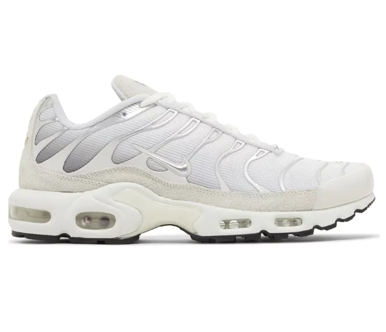 Active Life Freedom Steps Men's Nike Air Max Plus TN (Pure Platinum)
