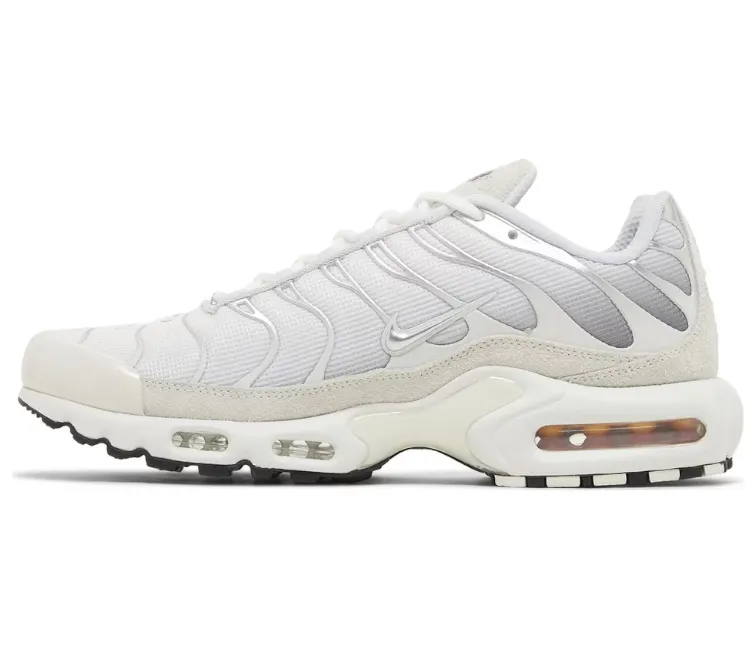 Responsive Ride Experience Men's Nike Air Max Plus TN (Pure Platinum)