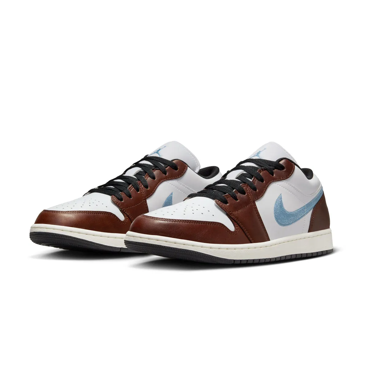 Refined chic shade Air Jordan 1 Low SE 'Blue Brown Grey'