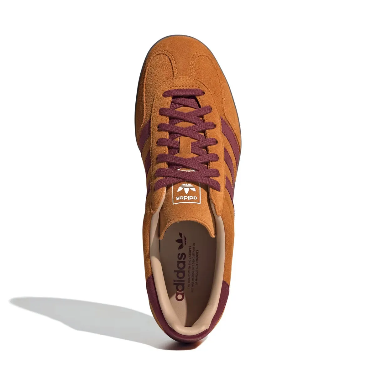 Gazelle Indoor 'Craft Ochre Shadow Red' thin heel Impact-absorbing design
