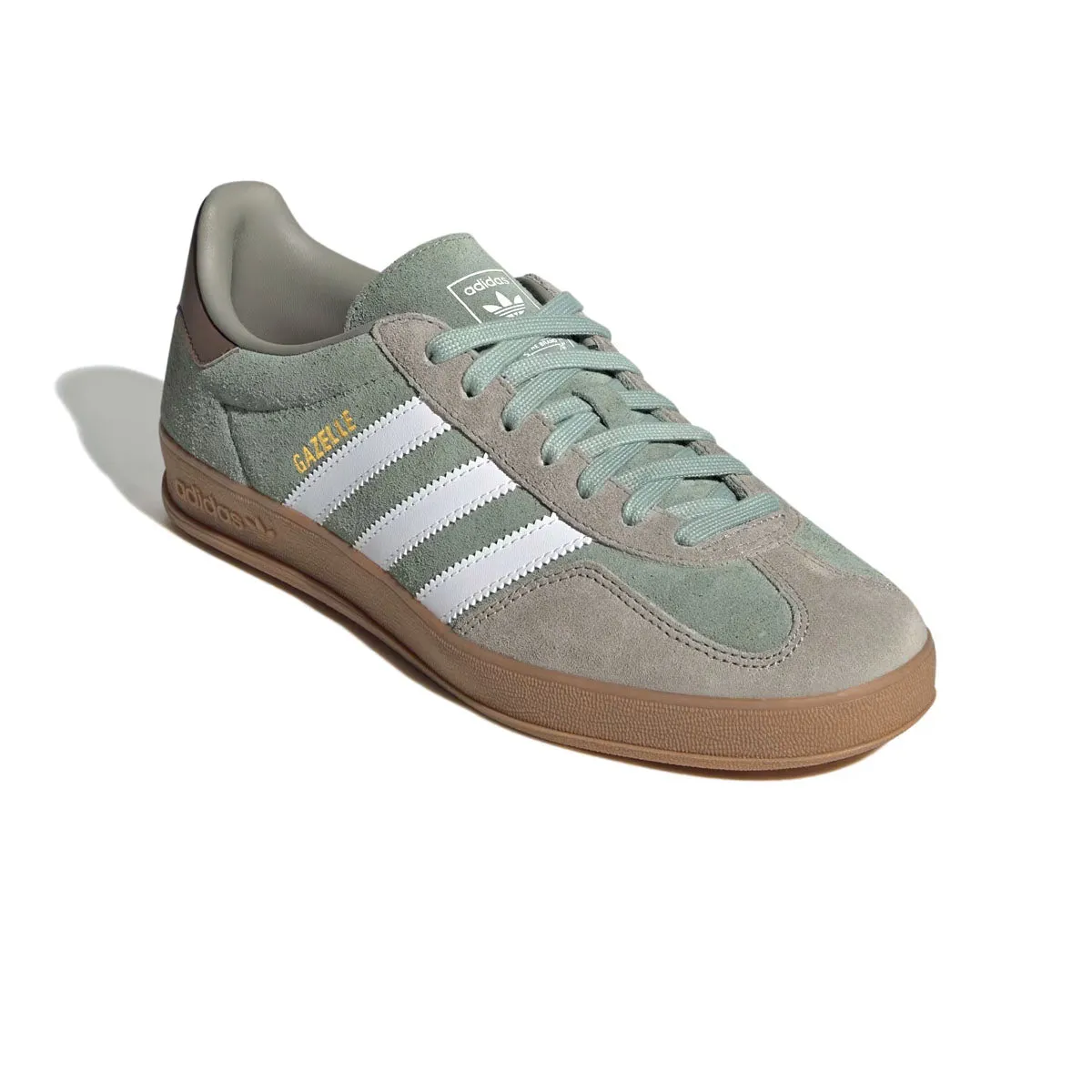 Gazelle Indoor 'Silver Pebble Silver Green' hardest