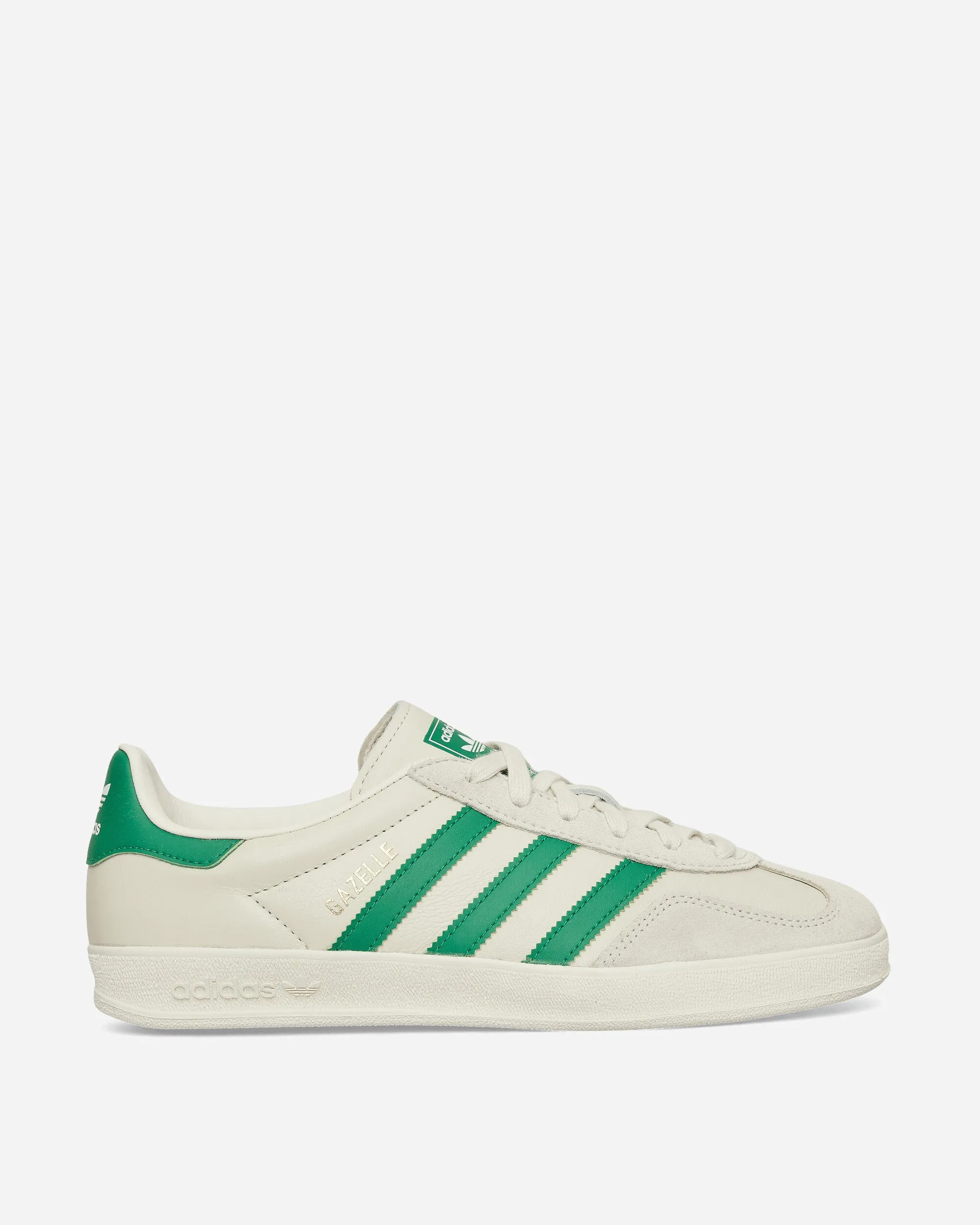 Gazelle Indoor Sneakers Chalk White / Green Foot Health