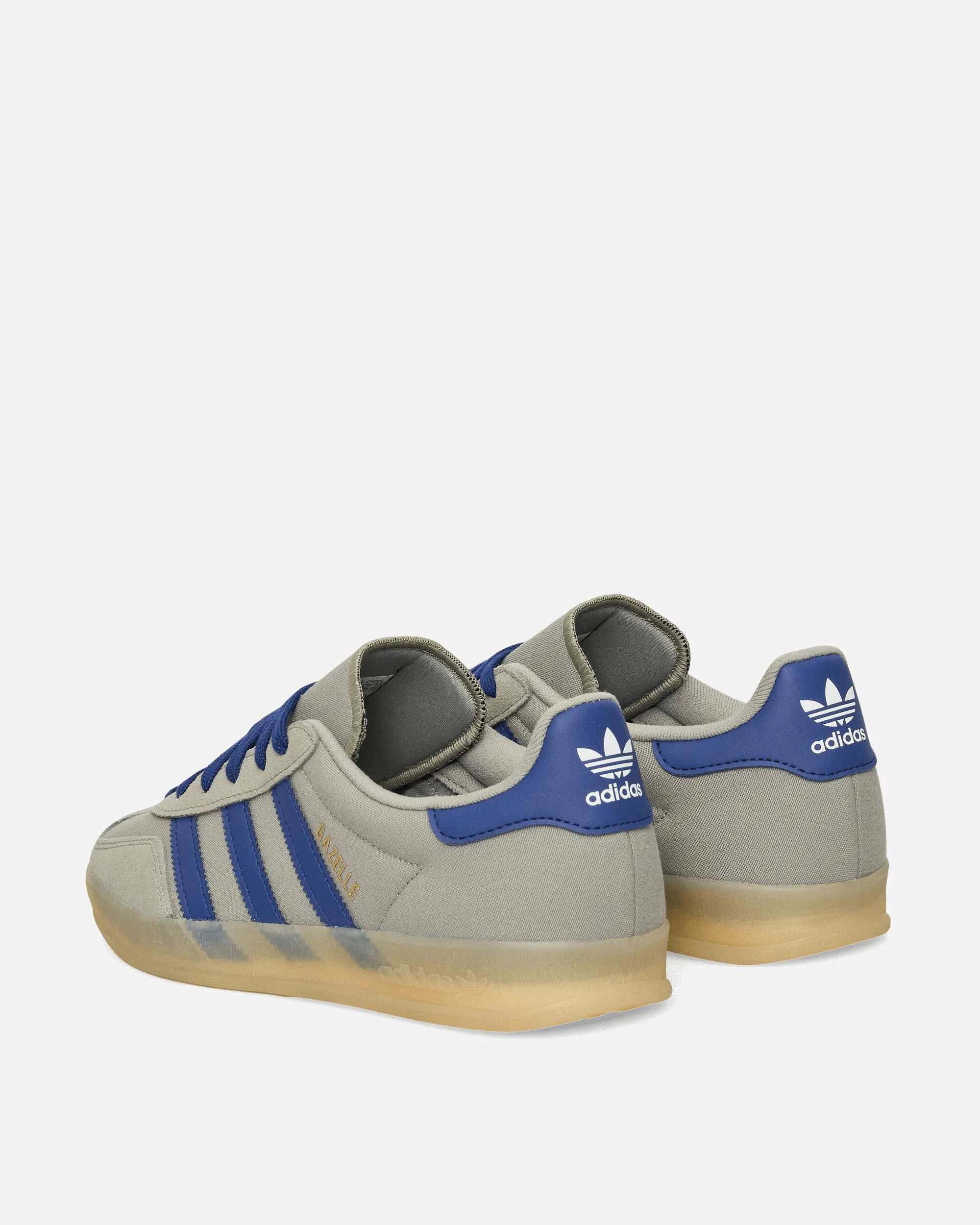 Gazelle Indoor Sneakers Silver Pebble / Victory Blue Impact Diffusion