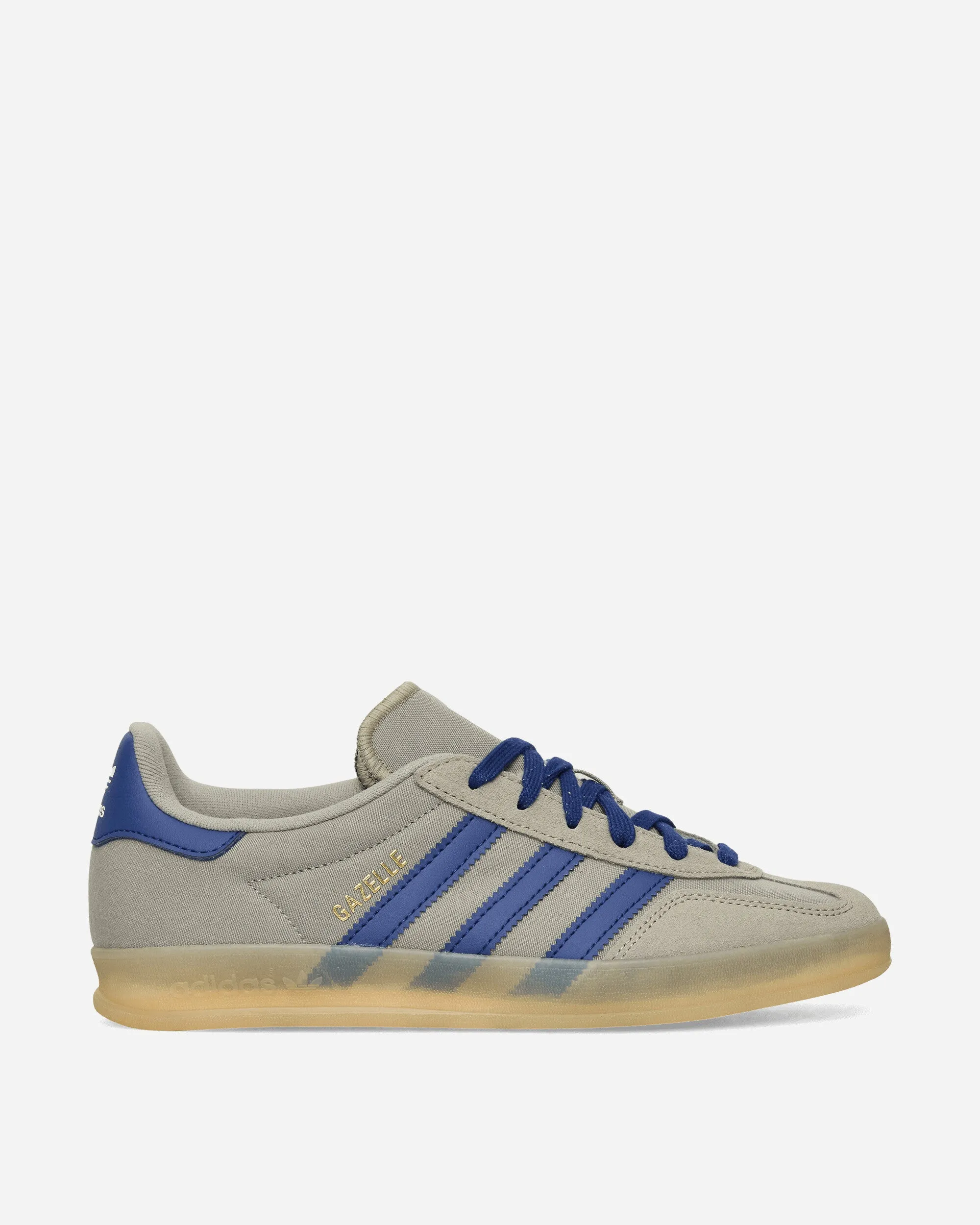 breath easy Gazelle Indoor Sneakers Silver Pebble / Victory Blue