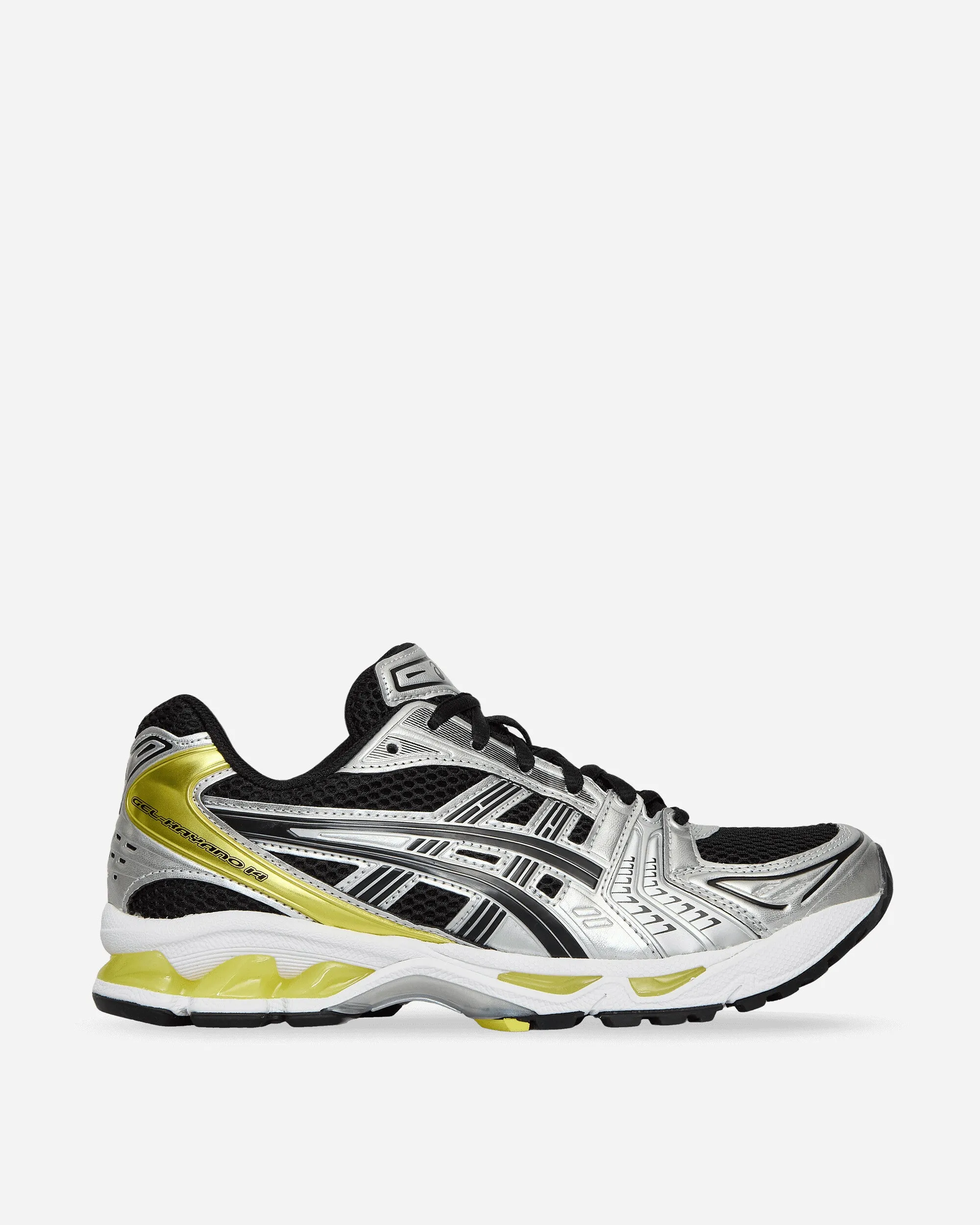 Smooth Use Rolling Motion Technology GEL-Kayano 14 Sneakers Black / Lemon Spark