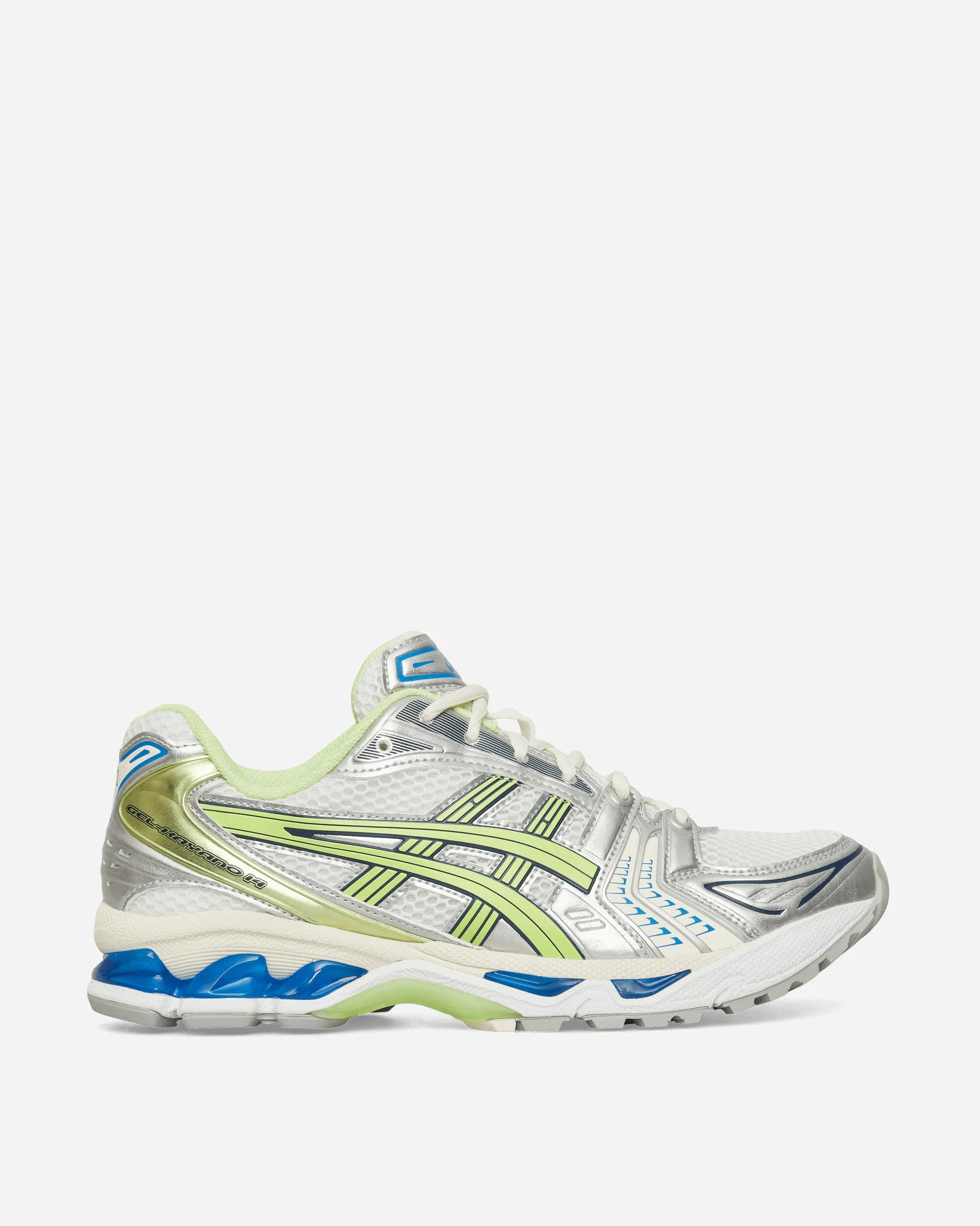 Traction Optimized Grip GEL-Kayano 14 Sneakers White / Lime Green