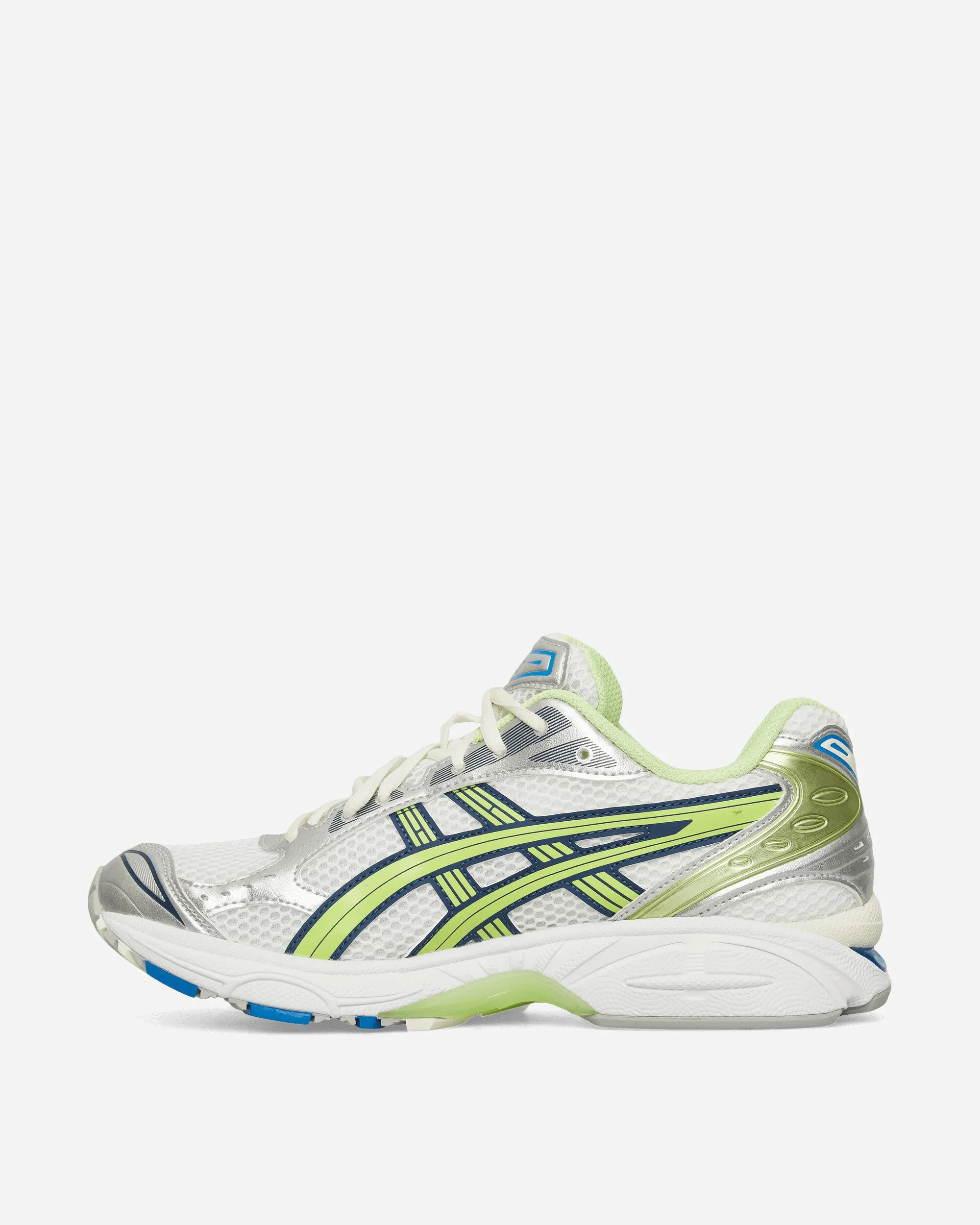 GEL-Kayano 14 Sneakers White / Lime Green Streamlined silhouette
