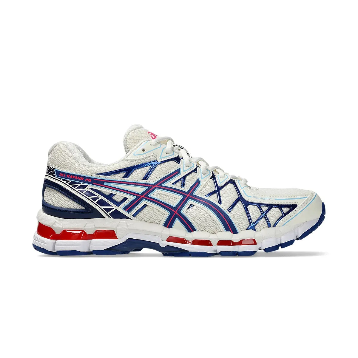 Luxurious design golf shoes GEL-Kayano 20 'Cream Deep Marine'