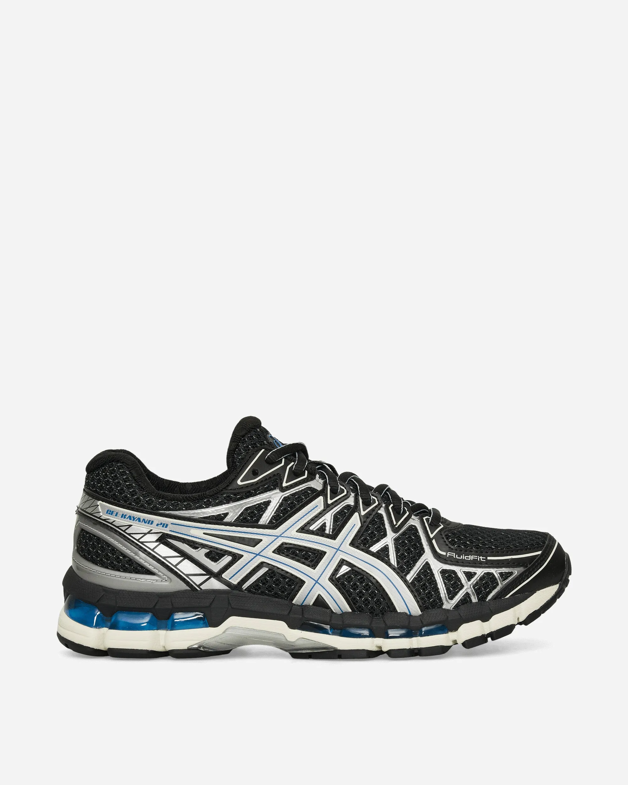 GEL-Kayano 20 Sneakers Black / Pure Silver Comfort Wrap