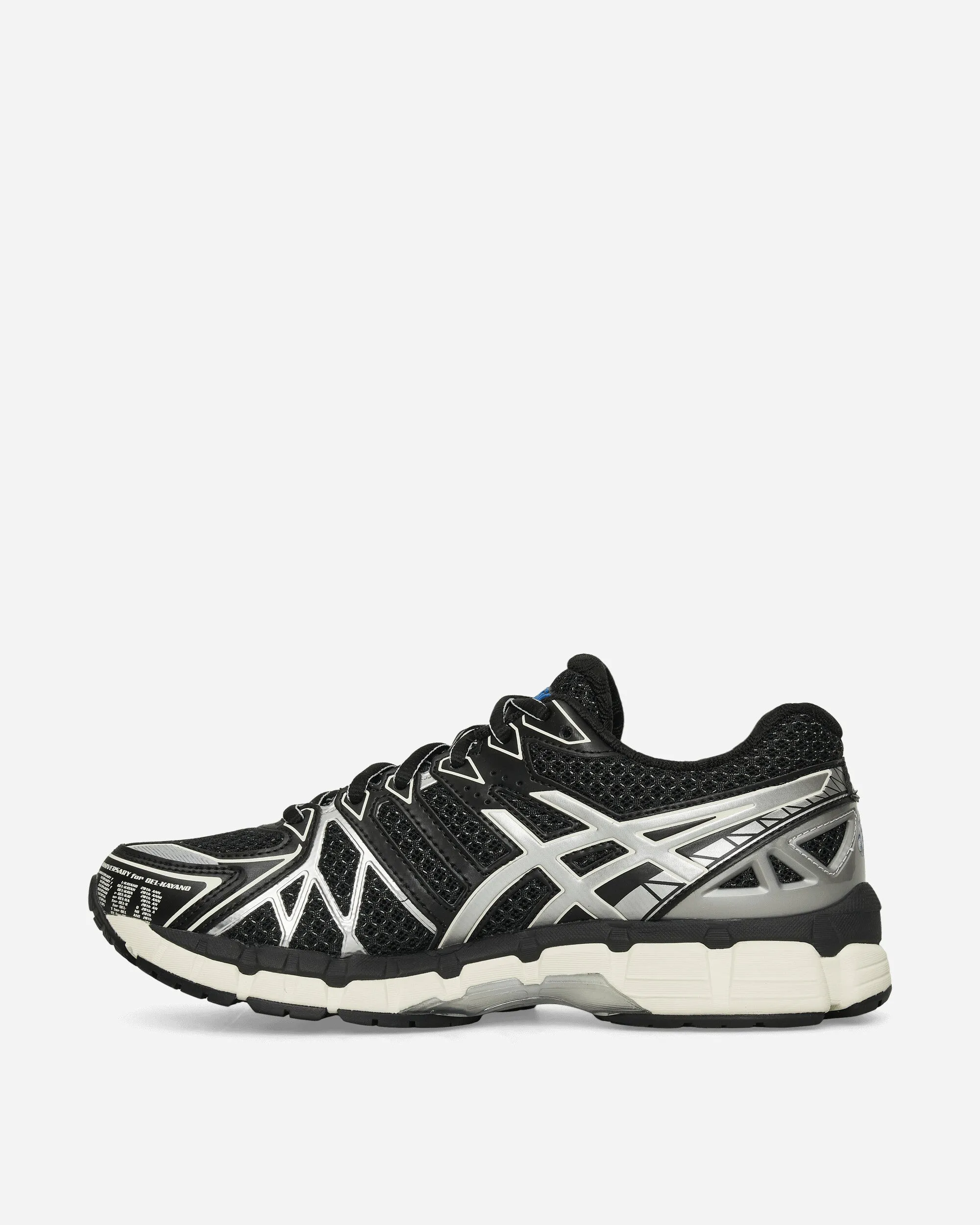 Unisex Appeal Every Step GEL-Kayano 20 Sneakers Black / Pure Silver