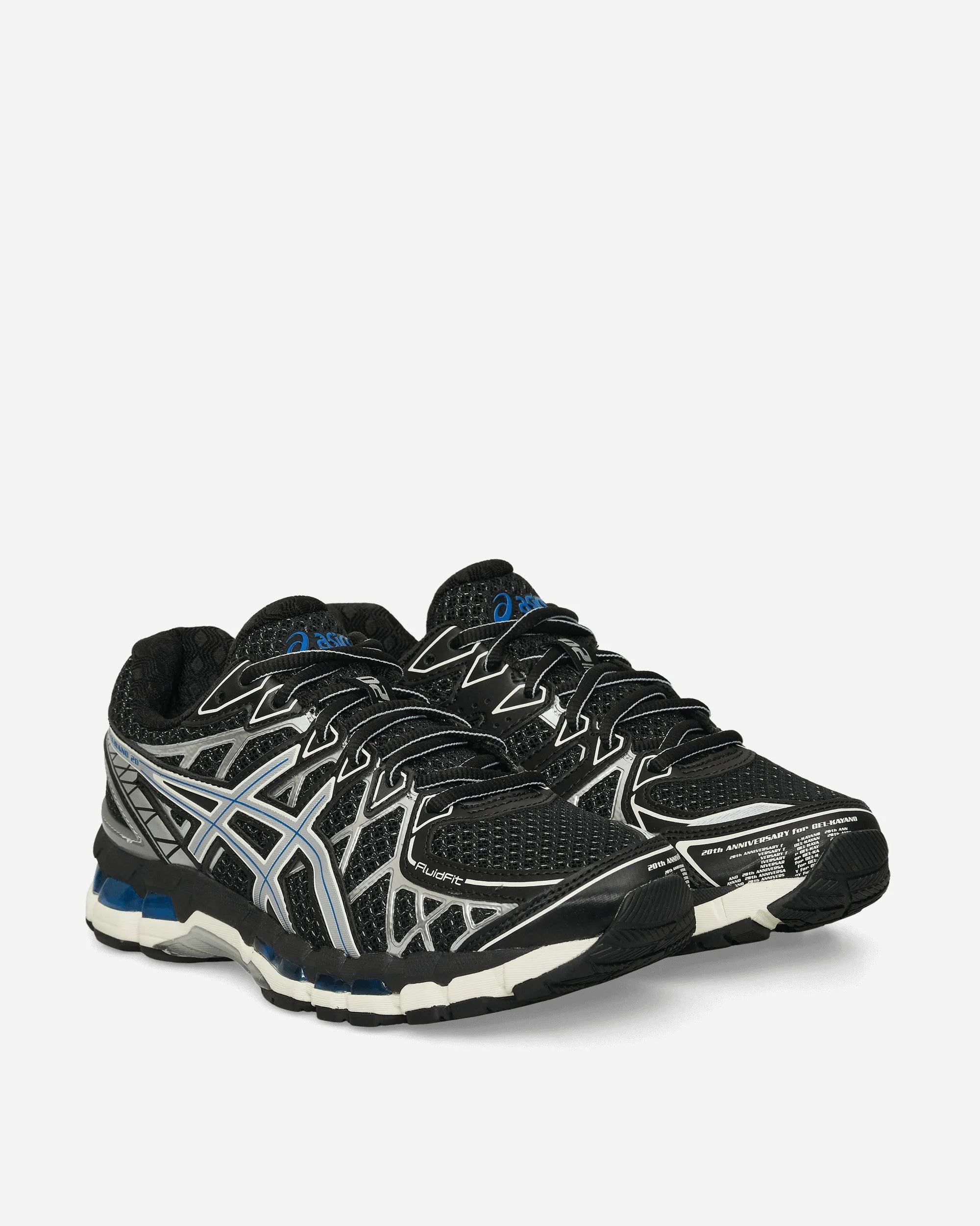 GEL-Kayano 20 Sneakers Black / Pure Silver Lateral Stabilizer