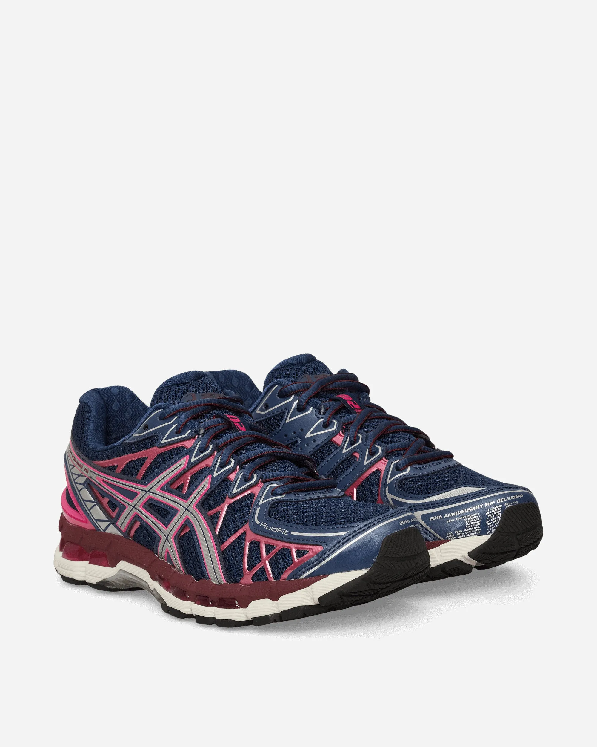 Dual Density Midsole Quick Form GEL-Kayano 20 Sneakers Independence Blue / Pure Silver