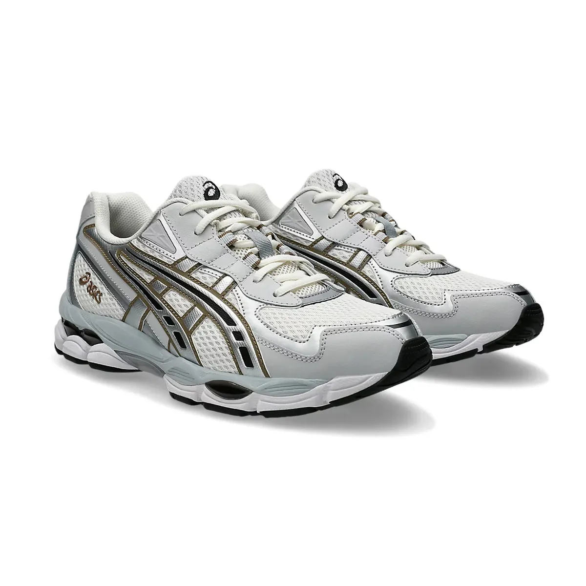 triathletes' endurance Trend-setting arch GEL-NYC 2055 'Cream Pure Silver'