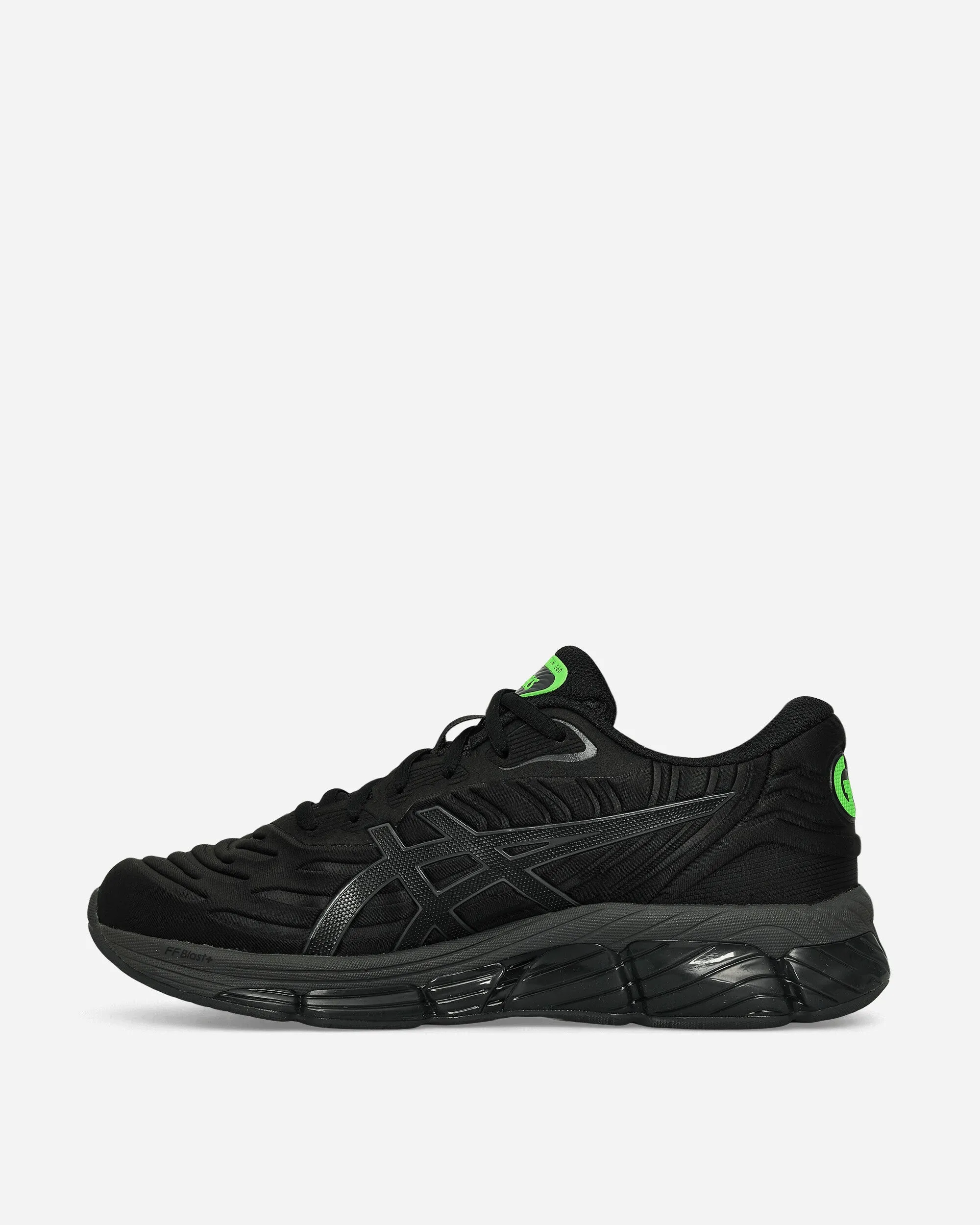 GEL-Quantum 360 VIII Emboss Sneakers Black / Obsidian Grey Smooth Transition Heel Active Walk