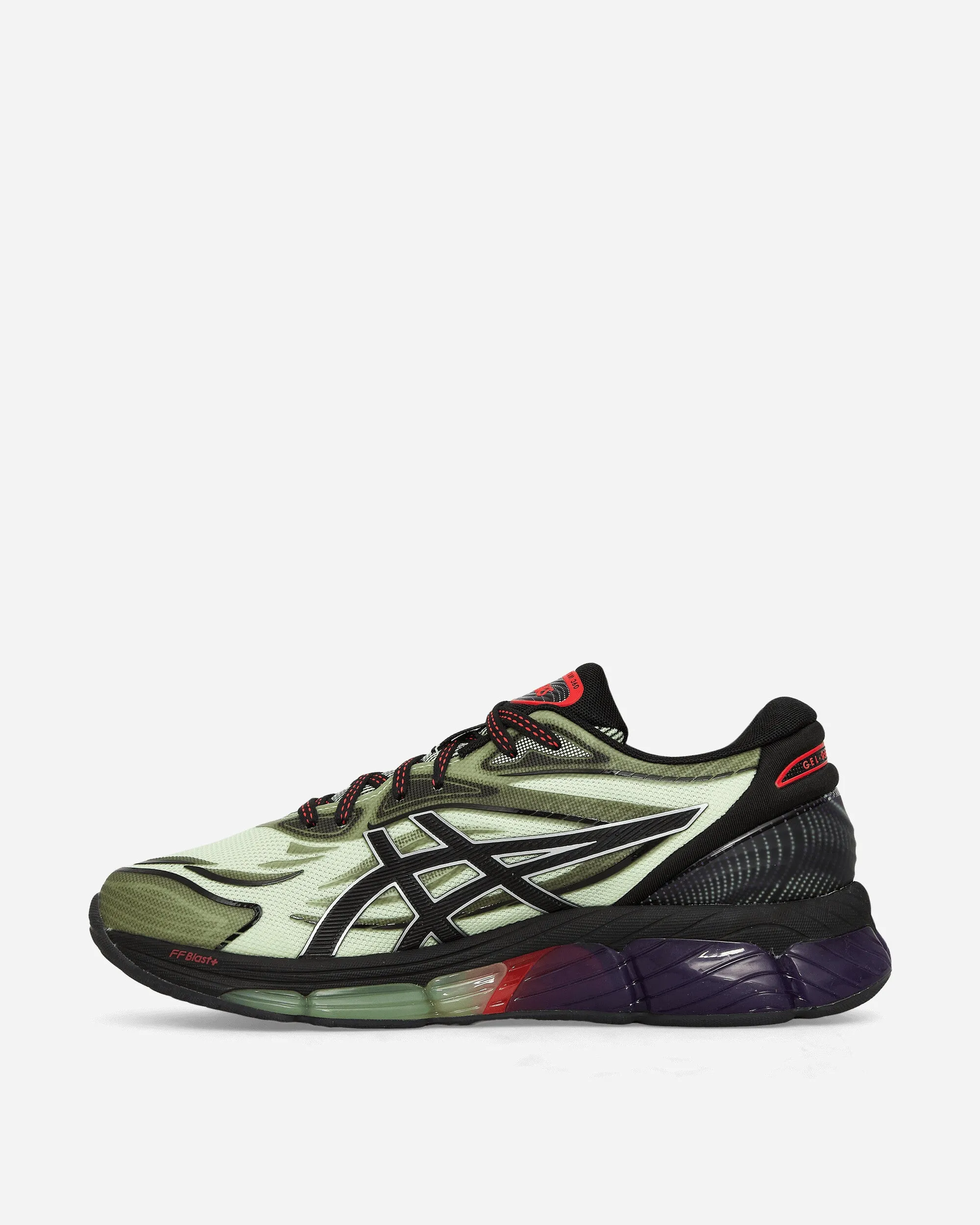 GEL-Quantum 360 VIII Sneakers Illuminate Yellow / Black Leather Upper Structured wear