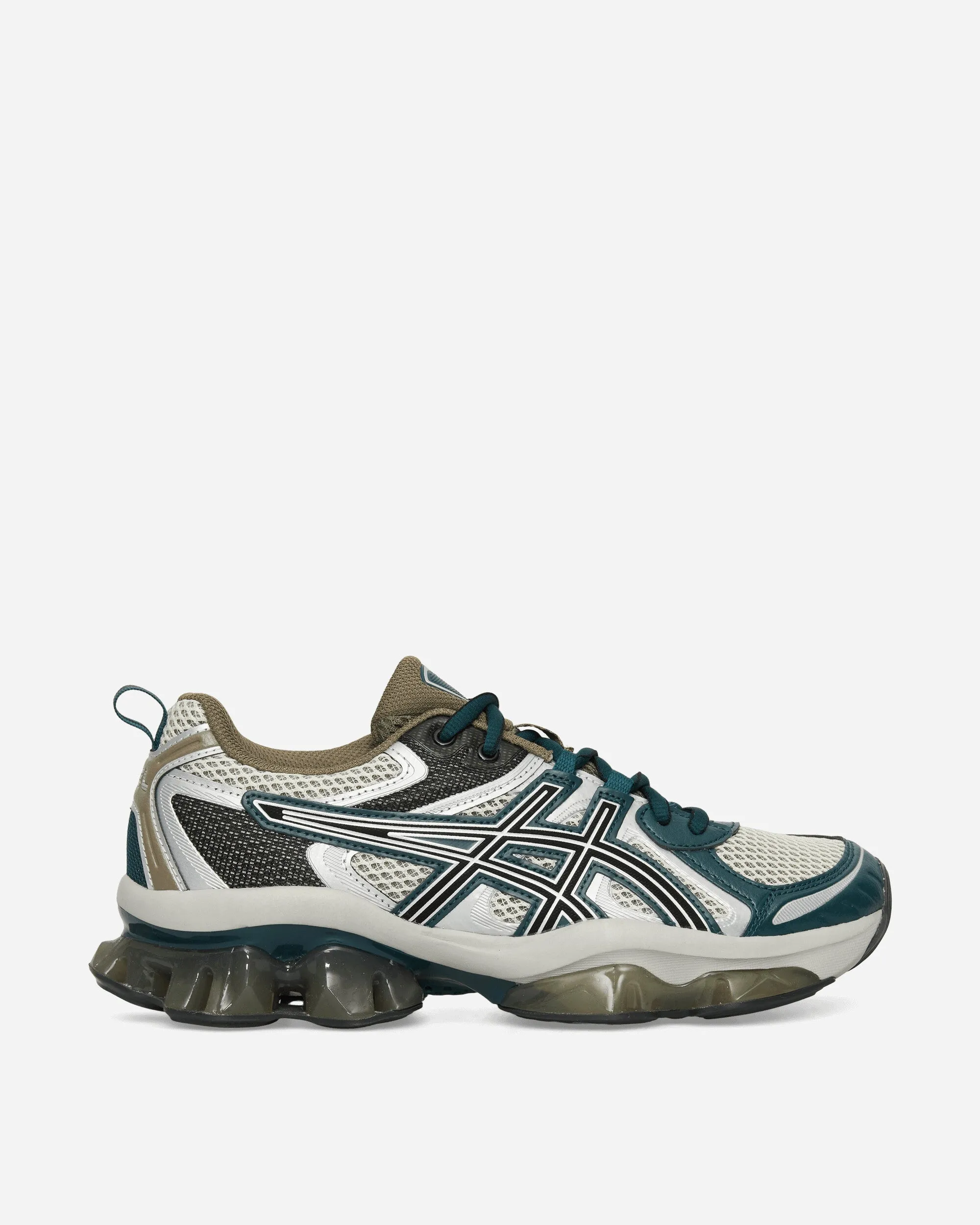 GEL-Quantum Kinetic Sneakers Oatmeal / Dark Taupe Fitted Traction Ankle Support Design