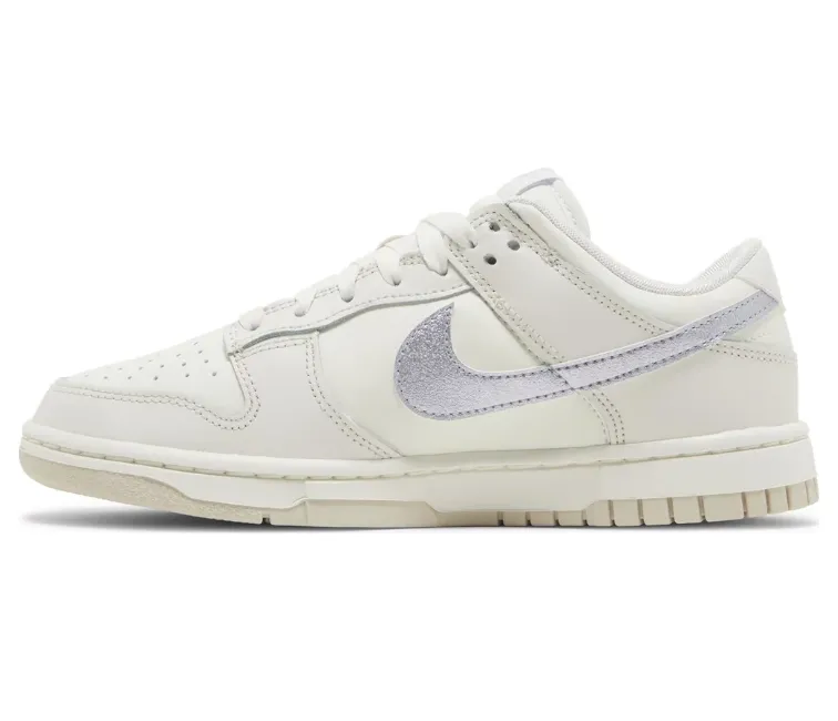 Women's Nike Dunk Low (Sail/Oxygen Purple) Daily Commuting