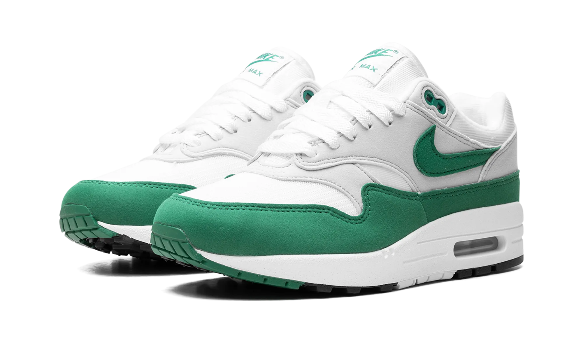 curved track running wear running on beaches Air Max 1 '87 WMNS "Malachite"