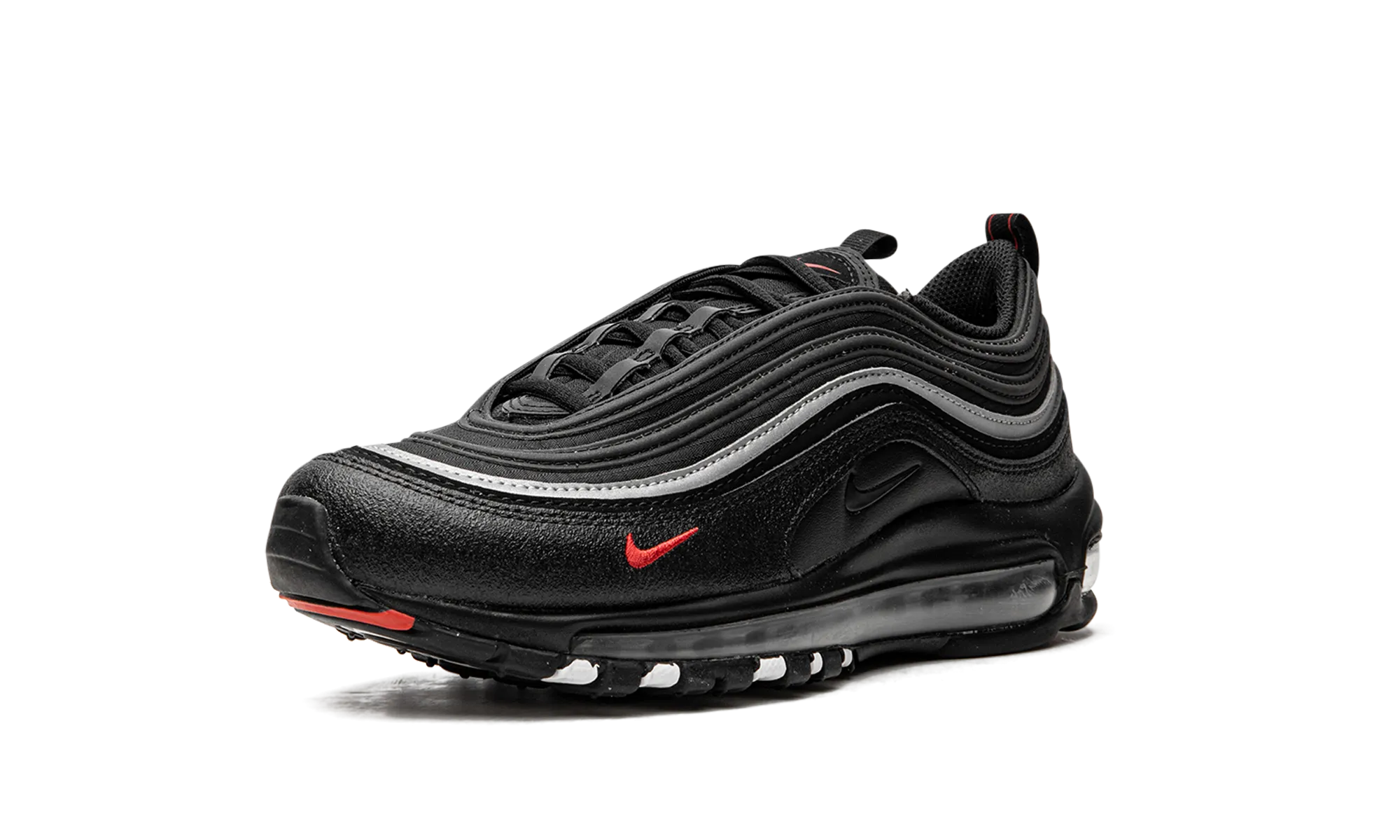10k - specific shoes antifungal shoes Air Max 97 "Black Silver Red (GS)"