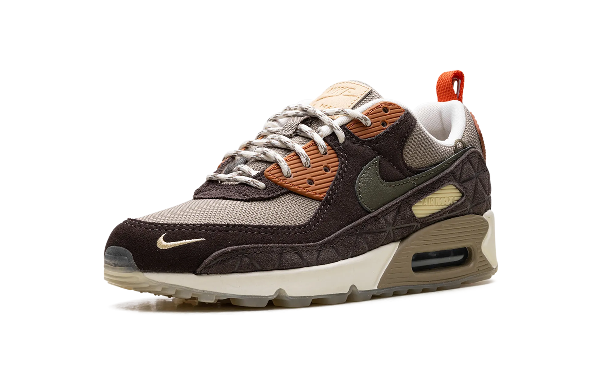 AIR MAX 90 SE WMNS "KHAKI / MEDIUM OLIVE" Lace   Up