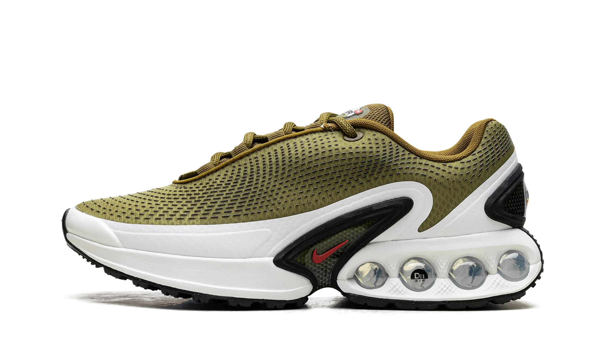 Air Max Dn "Olive Flak" ribbon - decorated running wear for competition