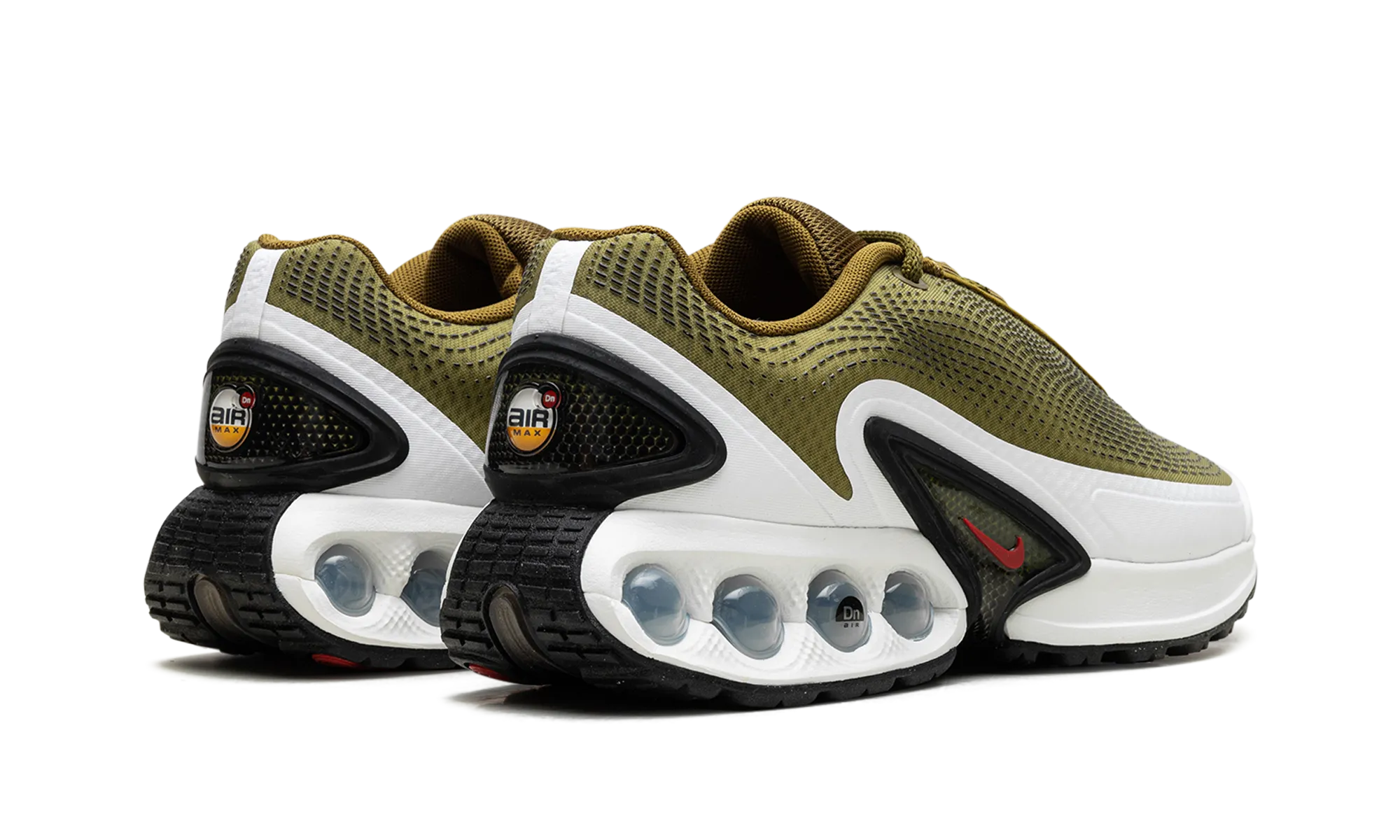 running with a lace - up closure Air Max Dn "Olive Flak"