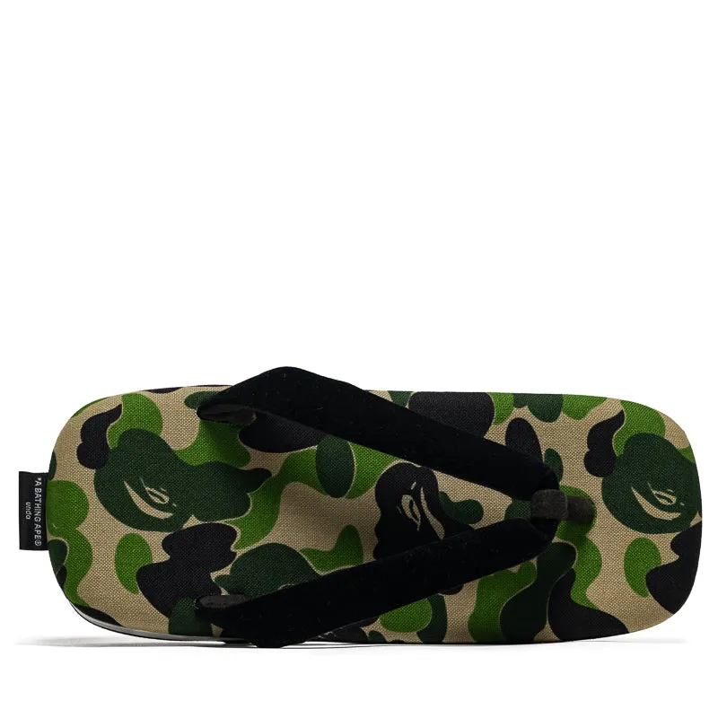 Versatile use Comfy Wear Goyemon x A Bathing Ape ABC Unda Sandals - Green