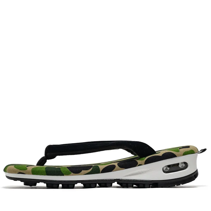 Stylish Outdoor Vibe Goyemon x A Bathing Ape ABC Unda Sandals - Green