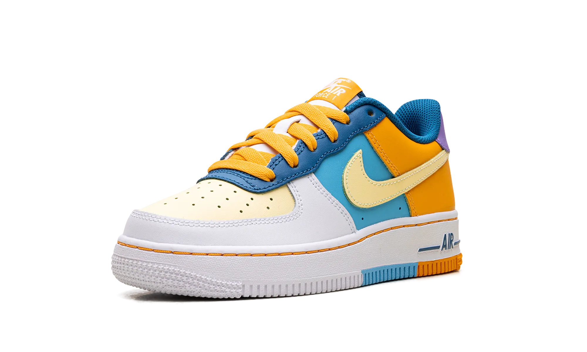 Grade School Nike AIR FORCE 1 LOW "WHAT THE AF1" Light Bounce Easy on