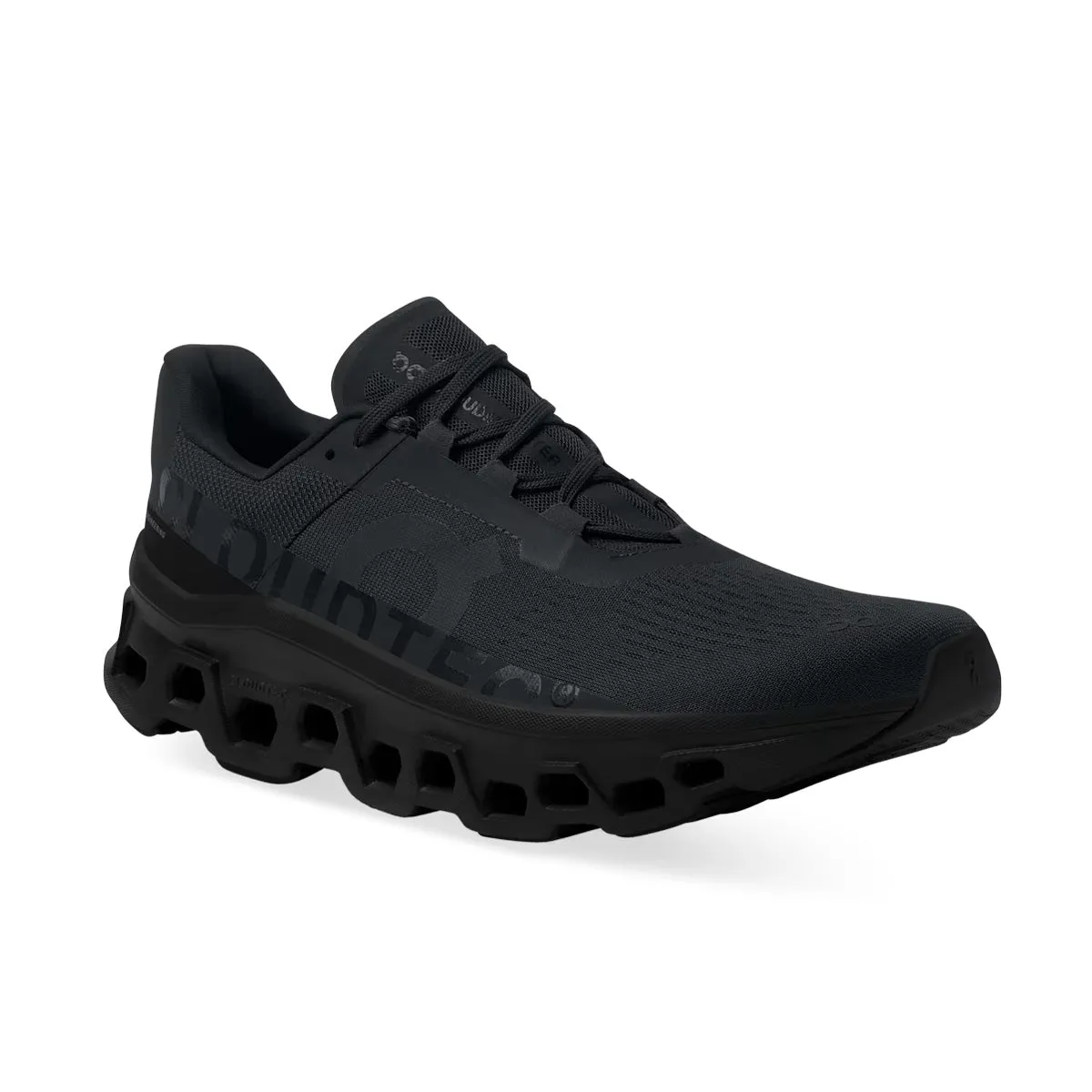 Cloudmonster 'All Black' least cushioned design