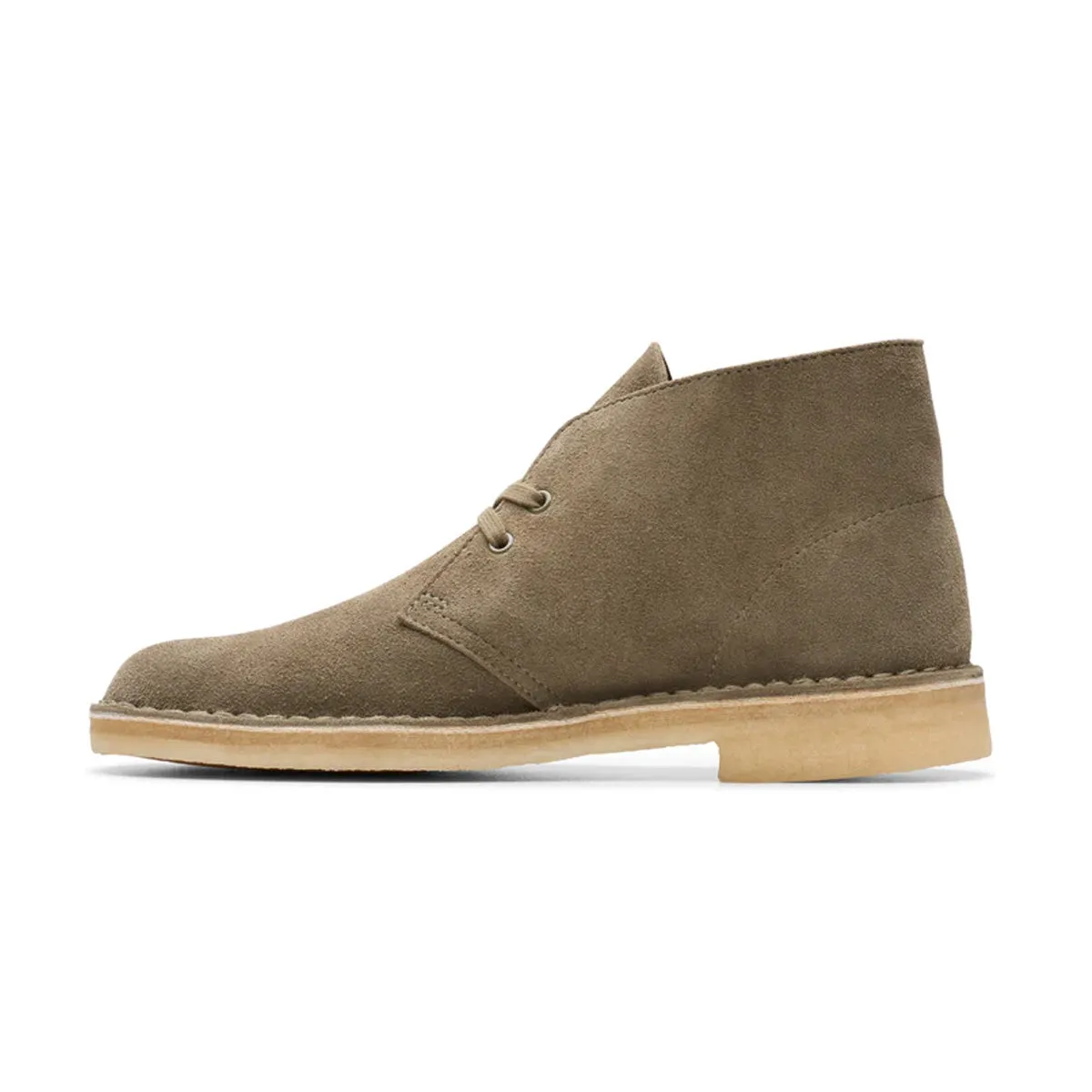 Easy - clean half - size Desert Boot 'Pale Khaki'