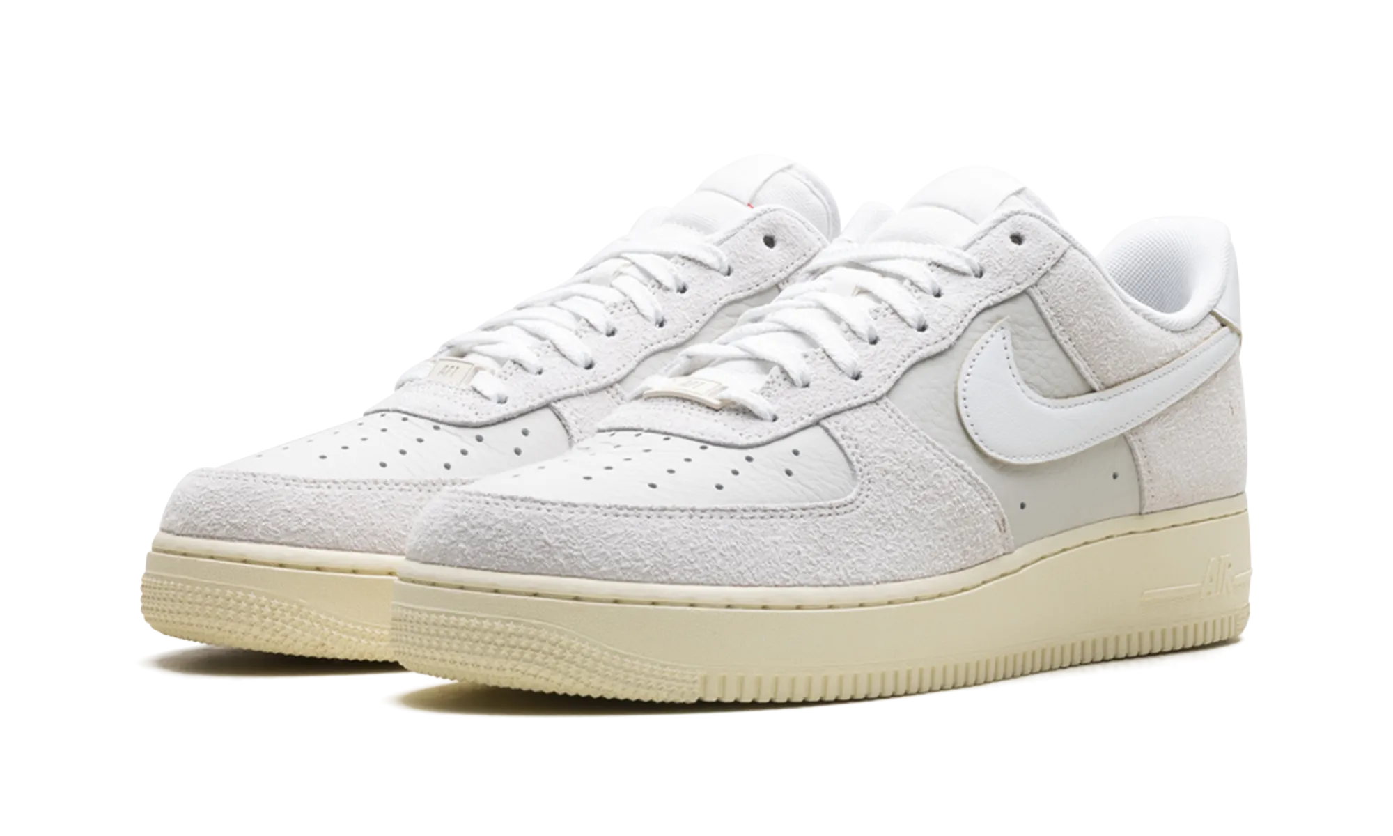 Elastic Lacing System Compression Knit Upper Air force 1 "Light Bone"