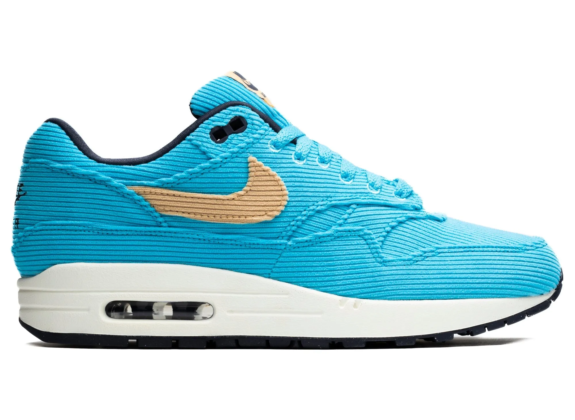 Shine Tone Mesh Cool Nike Air Max 1 Premium Corduroy 'Baltic Blue'