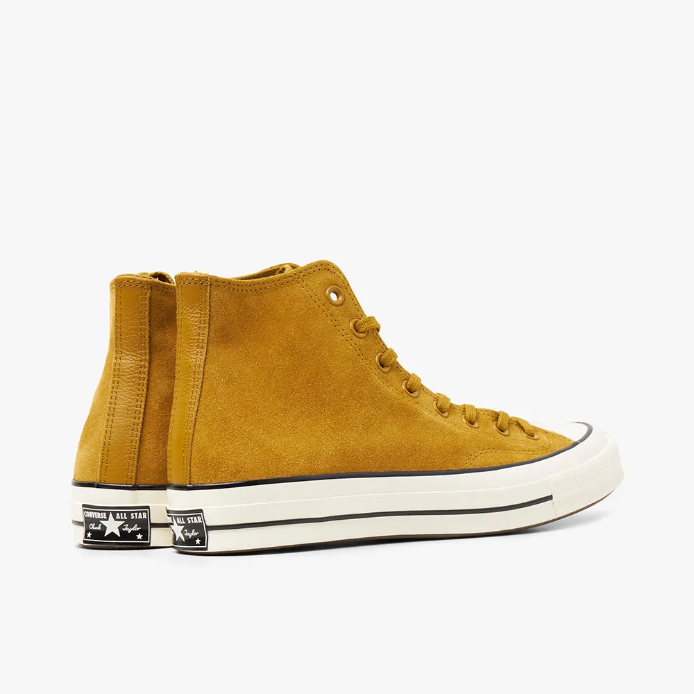 Converse Chuck 70 Hi Suede Hidden Trail / Egret - Black Comfortable Heel Performance Support