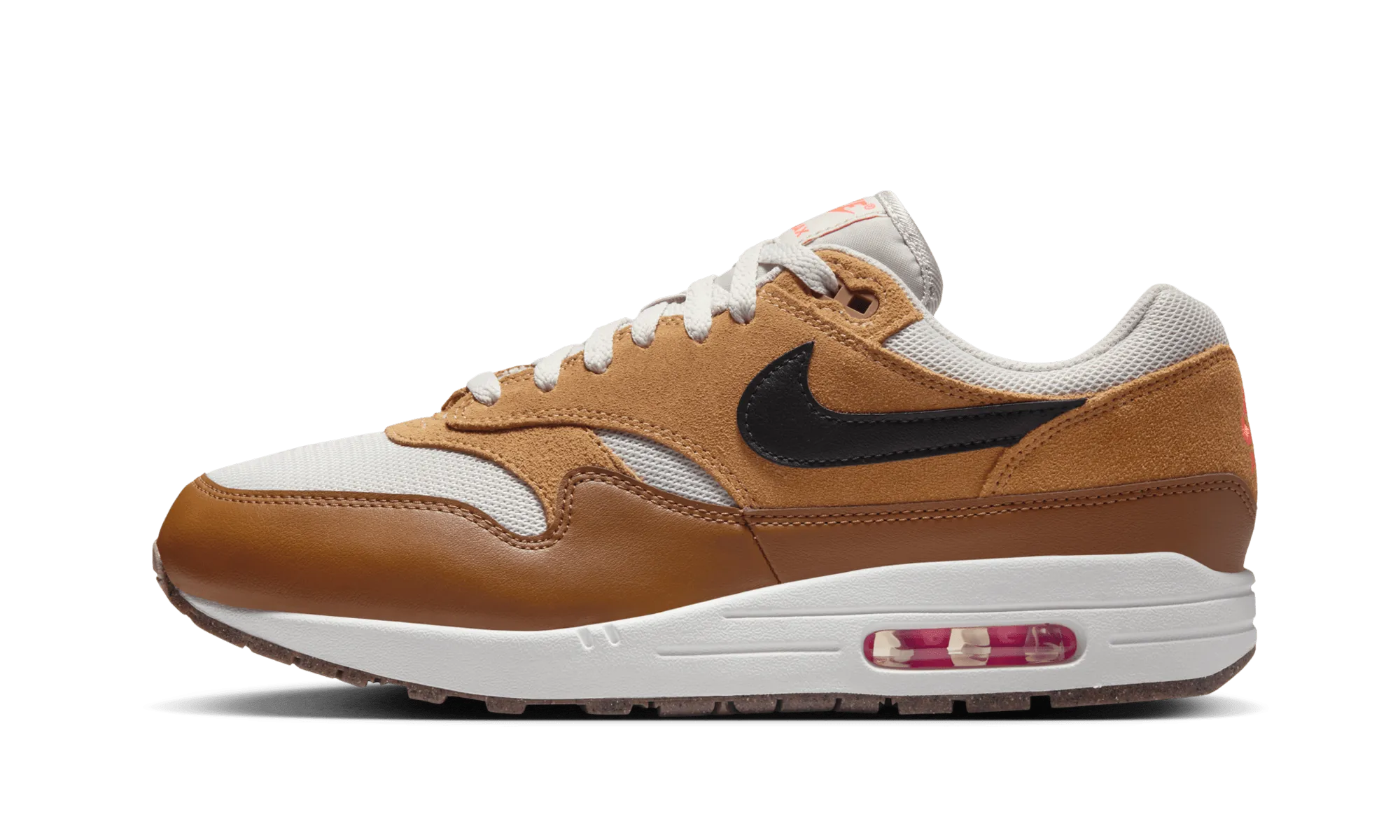 Lateral Support Air Max 1 "Essential Flax British Tan"