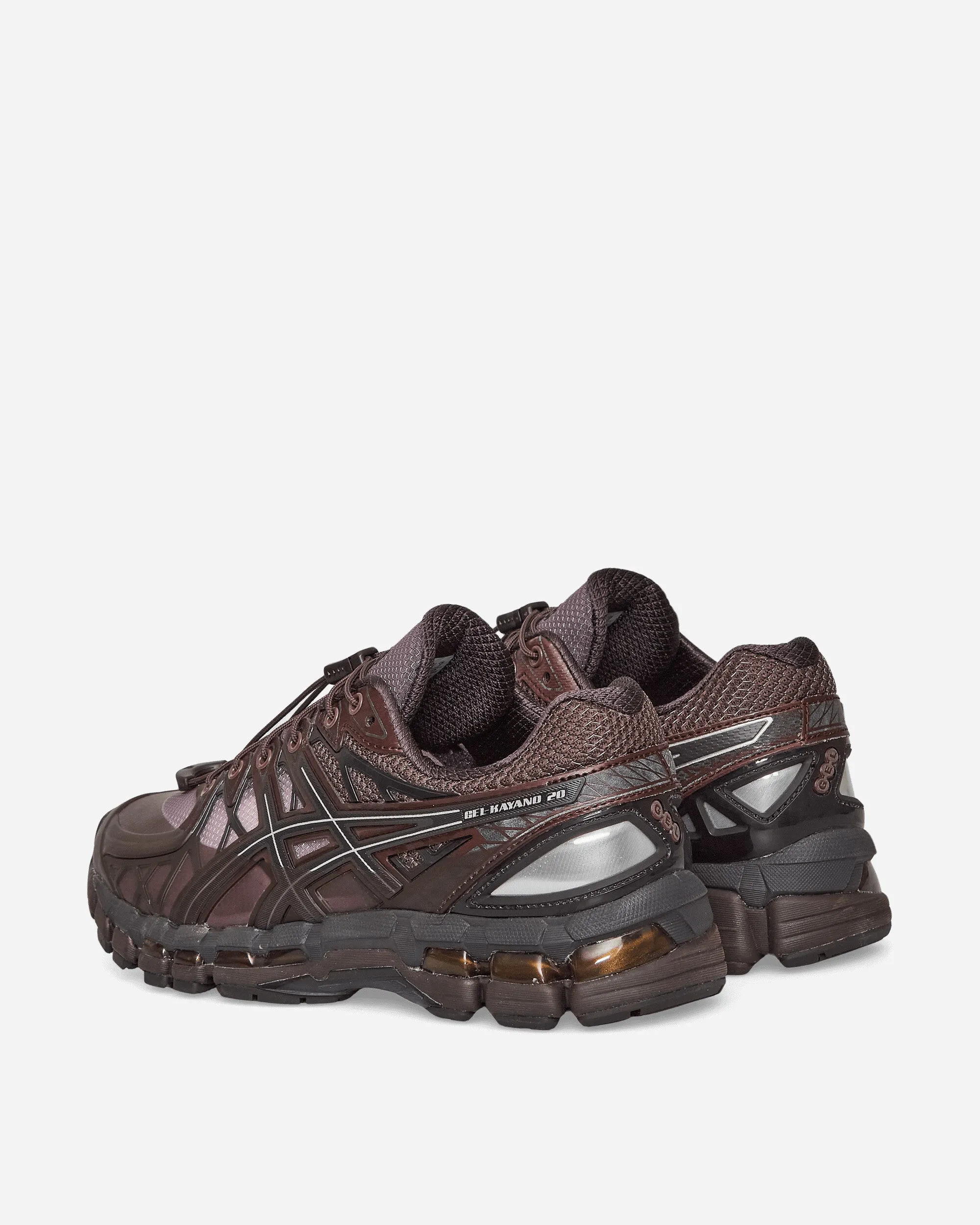 Ventilation Channel Design UNAFFECTED GEL-Kayano 20 Sneakers Dark Cherry / Black
