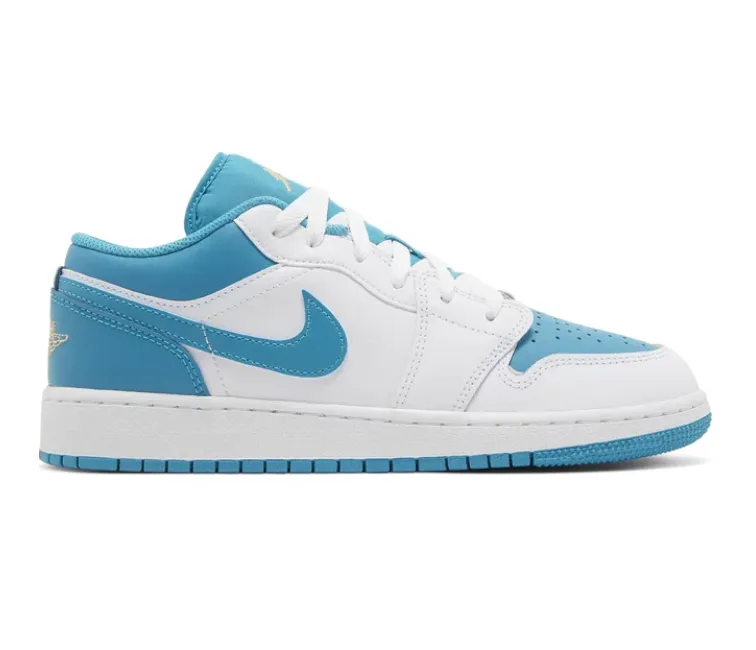 Comfortable Sole Heat Dissipating GS Nike Air Jordan 1 Low (Aquatone)