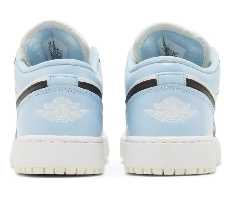 TPU Reinforcement Easy Step GS Nike Air Jordan 1 Low (Ice Blue)