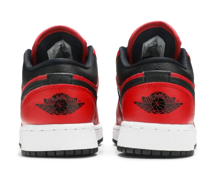 GS Nike Air Jordan 1 Low (Red/Black) Versatile