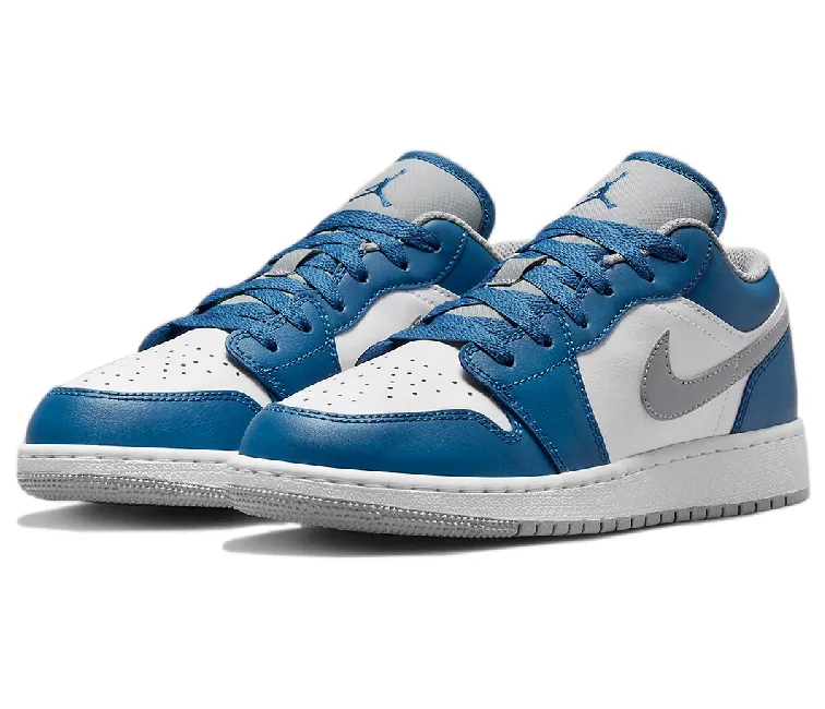 Flexible Arch Support GS Nike Air Jordan 1 Low (True Blue)