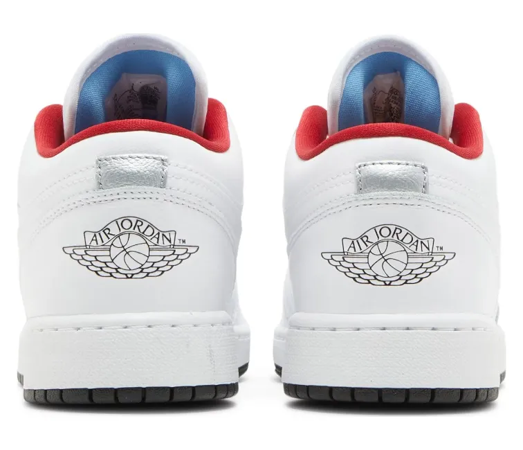Impact Foam GS Nike Air Jordan 1 Low (White/Red)