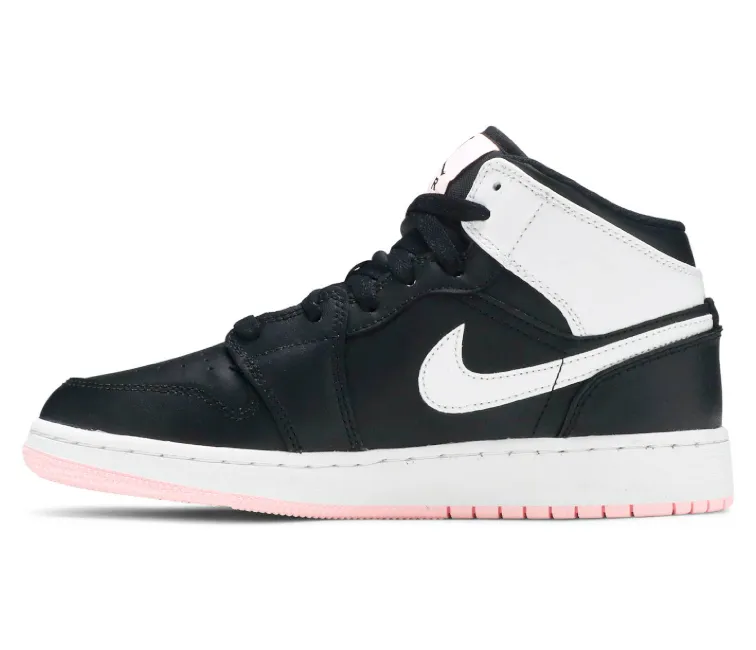 Vibrant Look GS Nike Air Jordan 1 Mid (Arctic Punch)